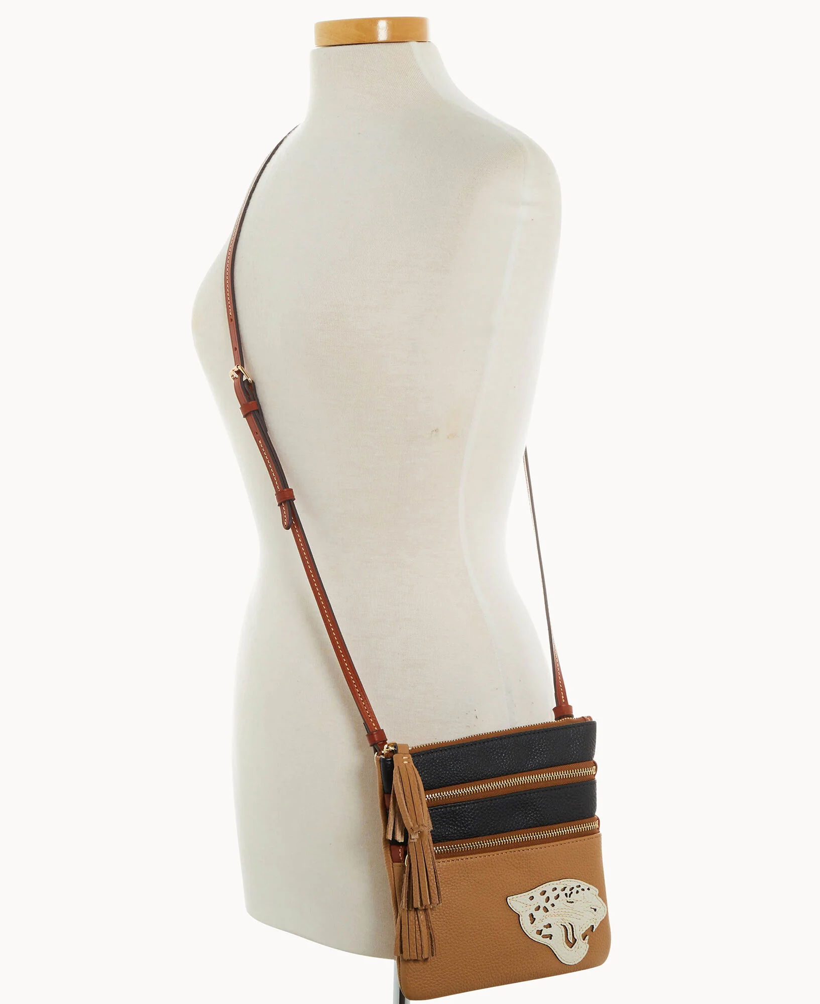 NFL Jaguars Triple Zip Crossbody - Image 4