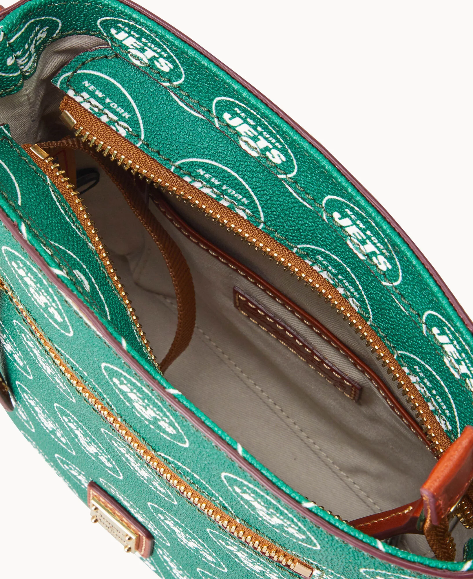 NFL Jets Small Zip Crossbody - Image 3