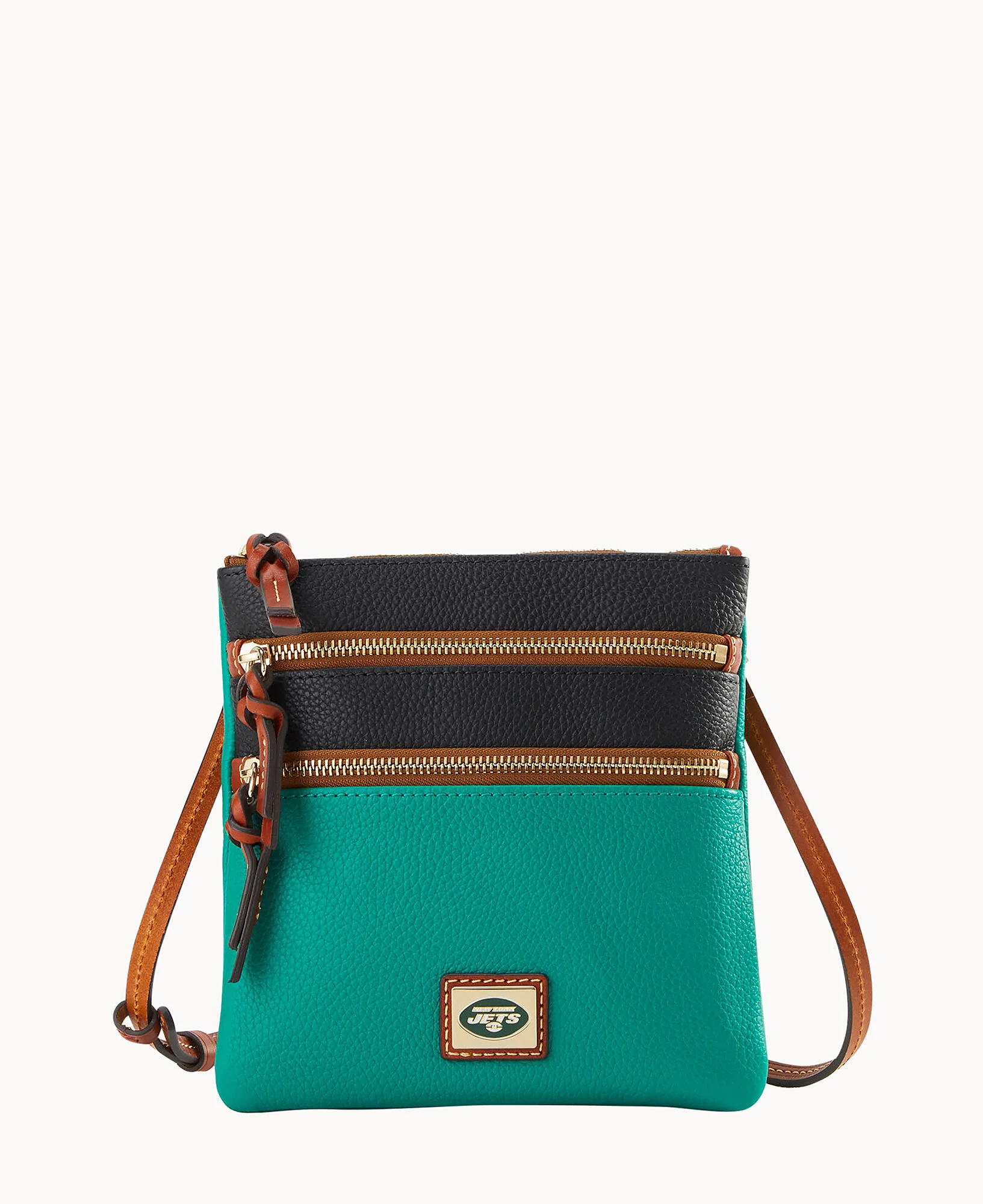 NFL Jets Triple Zip Crossbody - Image 5