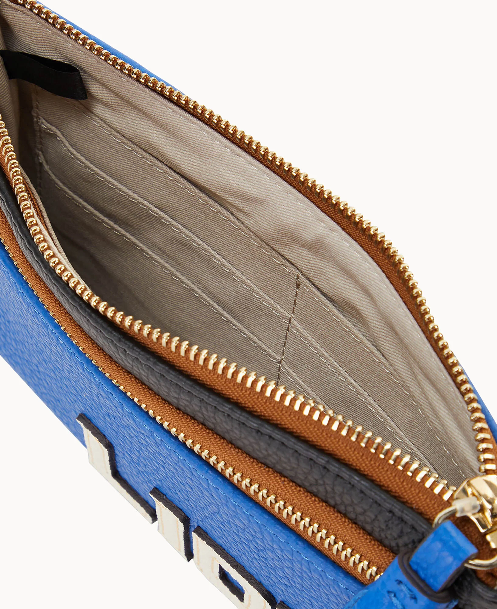 NFL Lions Double Zip Wristlet - Image 3