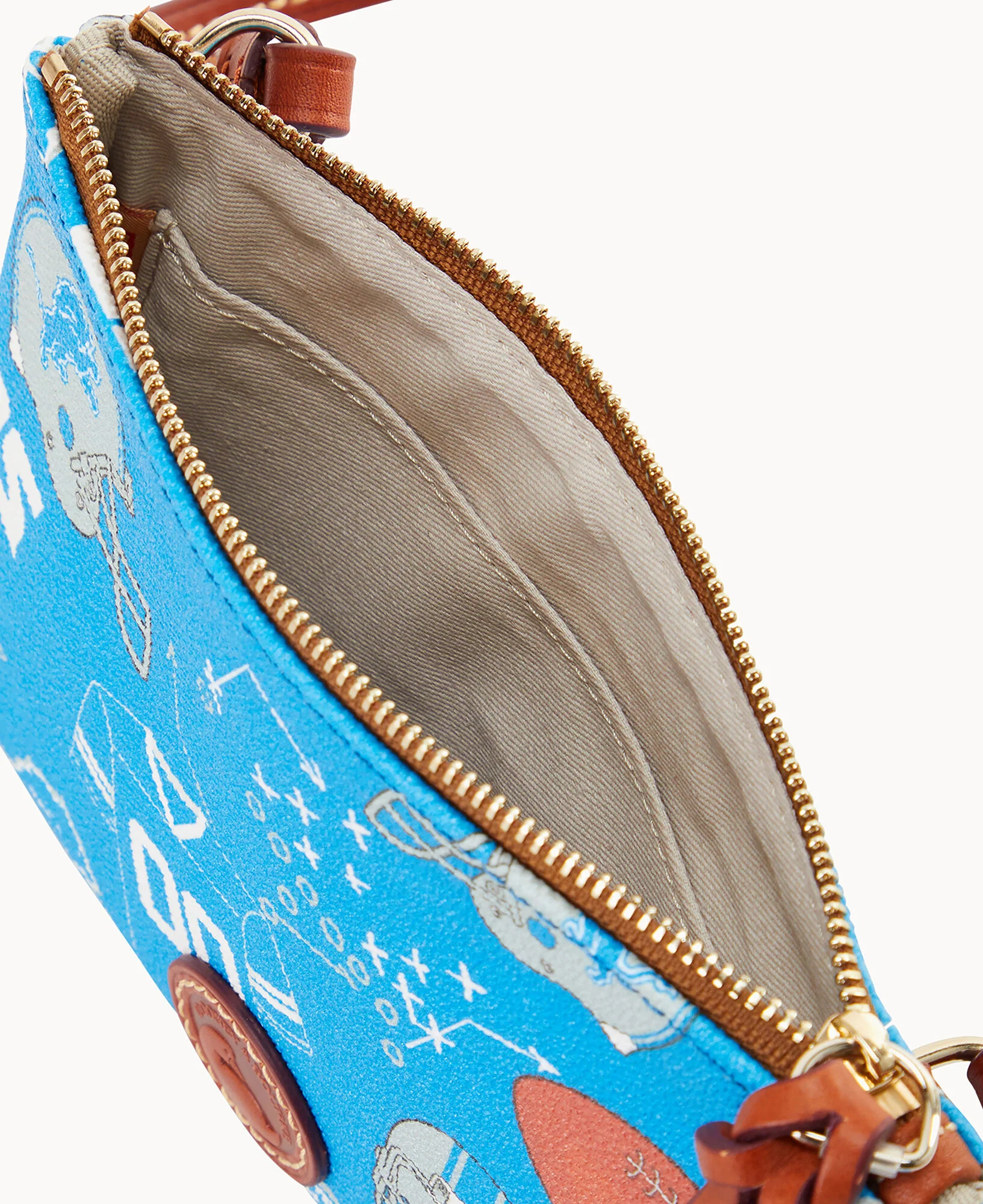 NFL Lions Top Zip Crossbody - Image 3