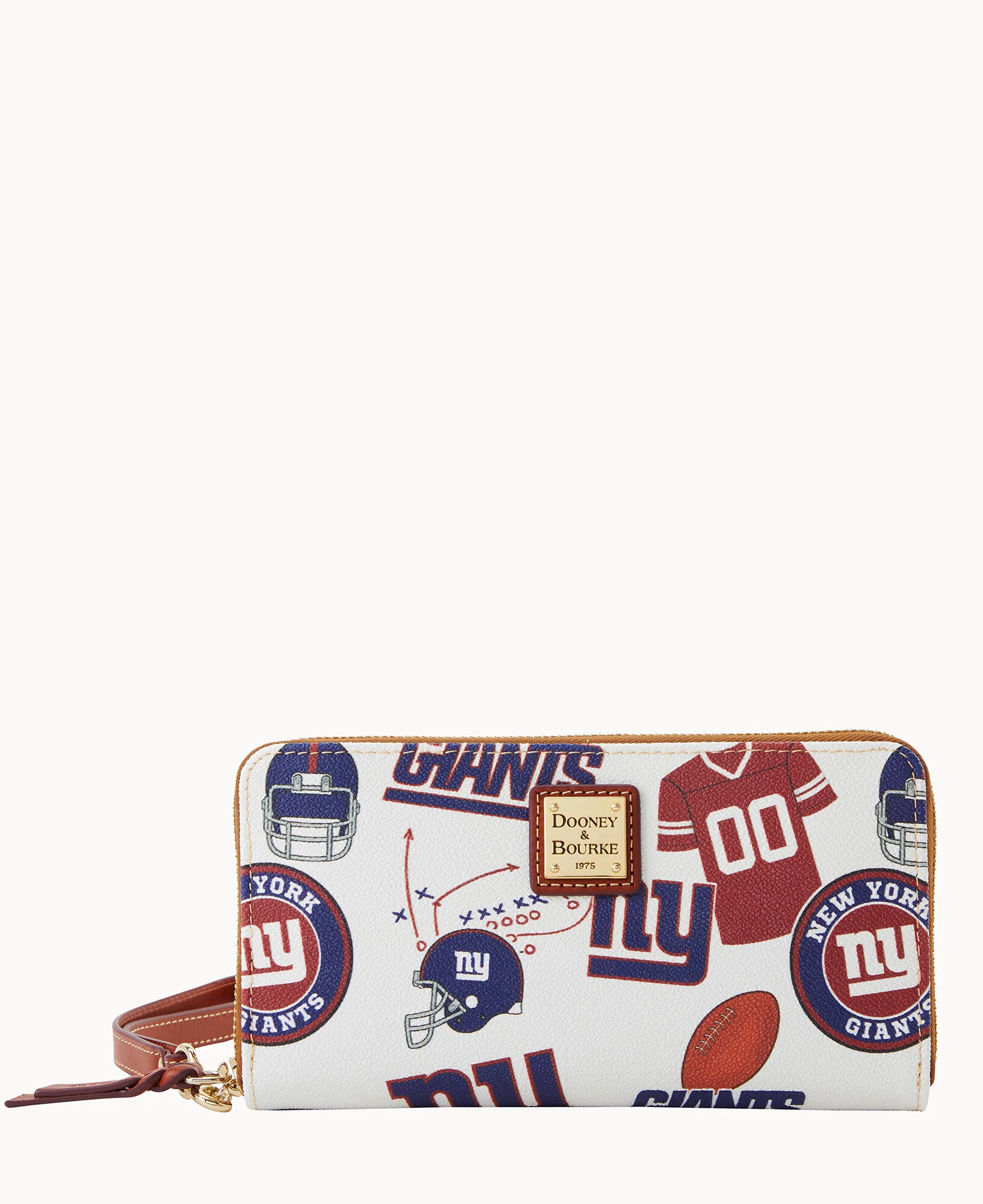 NFL NY Giants Large Zip Around Wristlet - Image 3