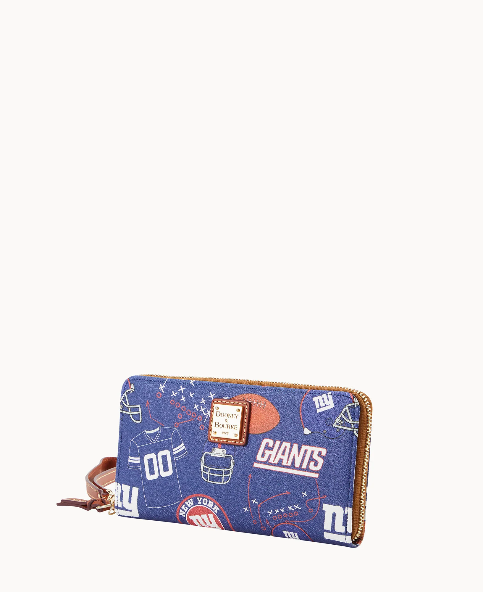 NFL NY Giants Large Zip Around Wristlet - Image 5