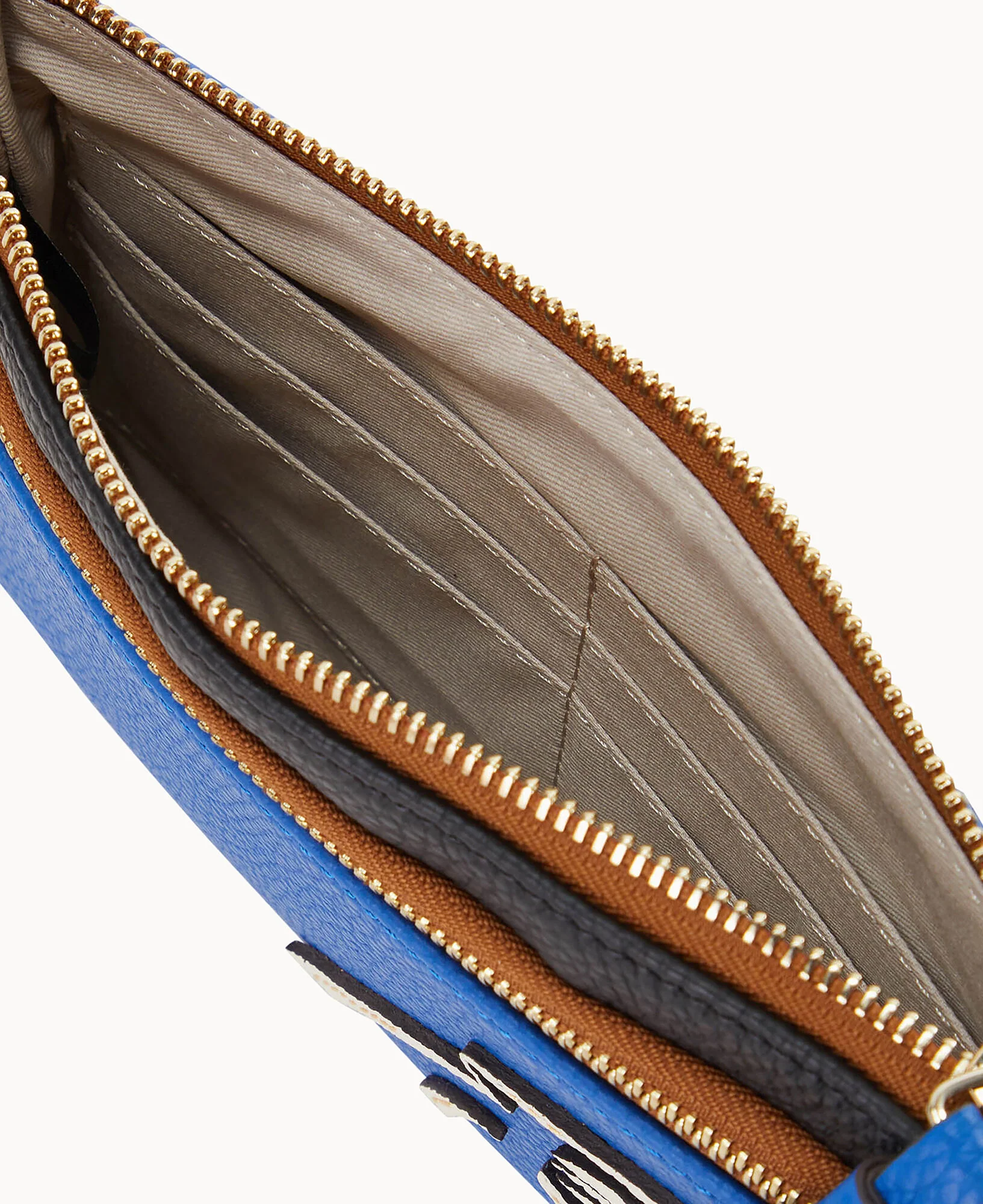 NFL Panthers Double Zip Wristlet - Image 3