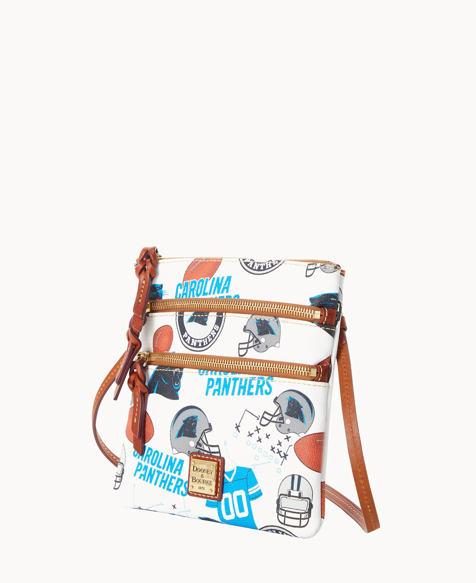 NFL Panthers Triple Zip Crossbody - Image 2