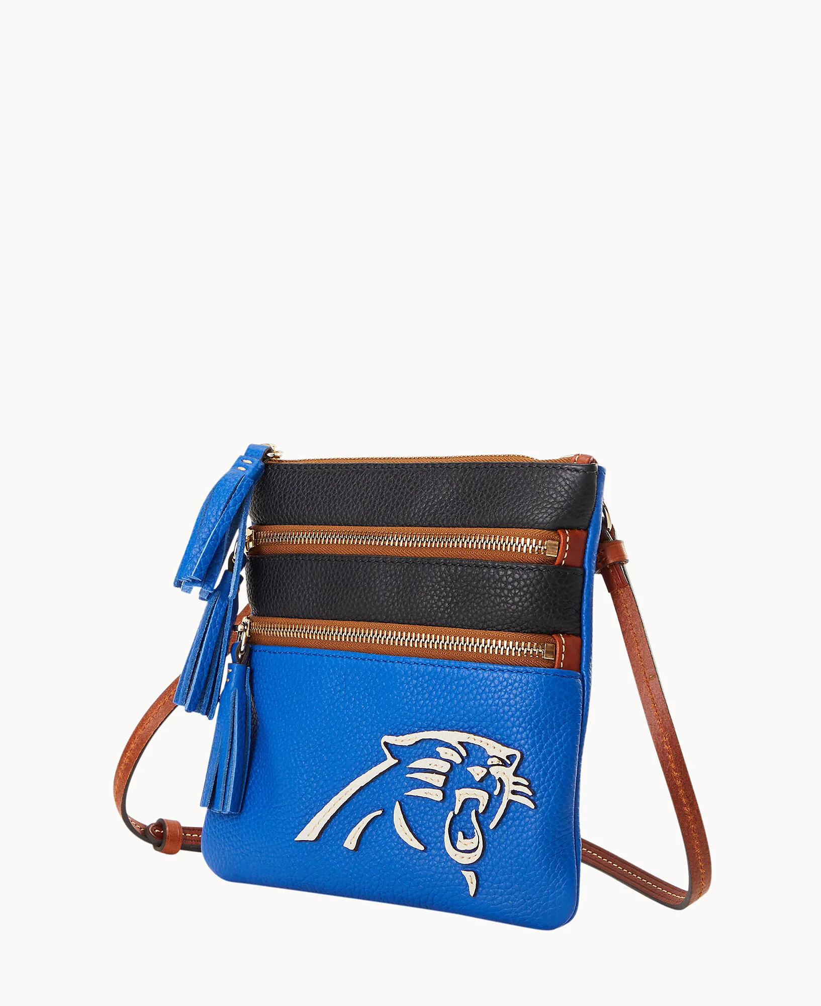 NFL Panthers Triple Zip Crossbody - Image 2