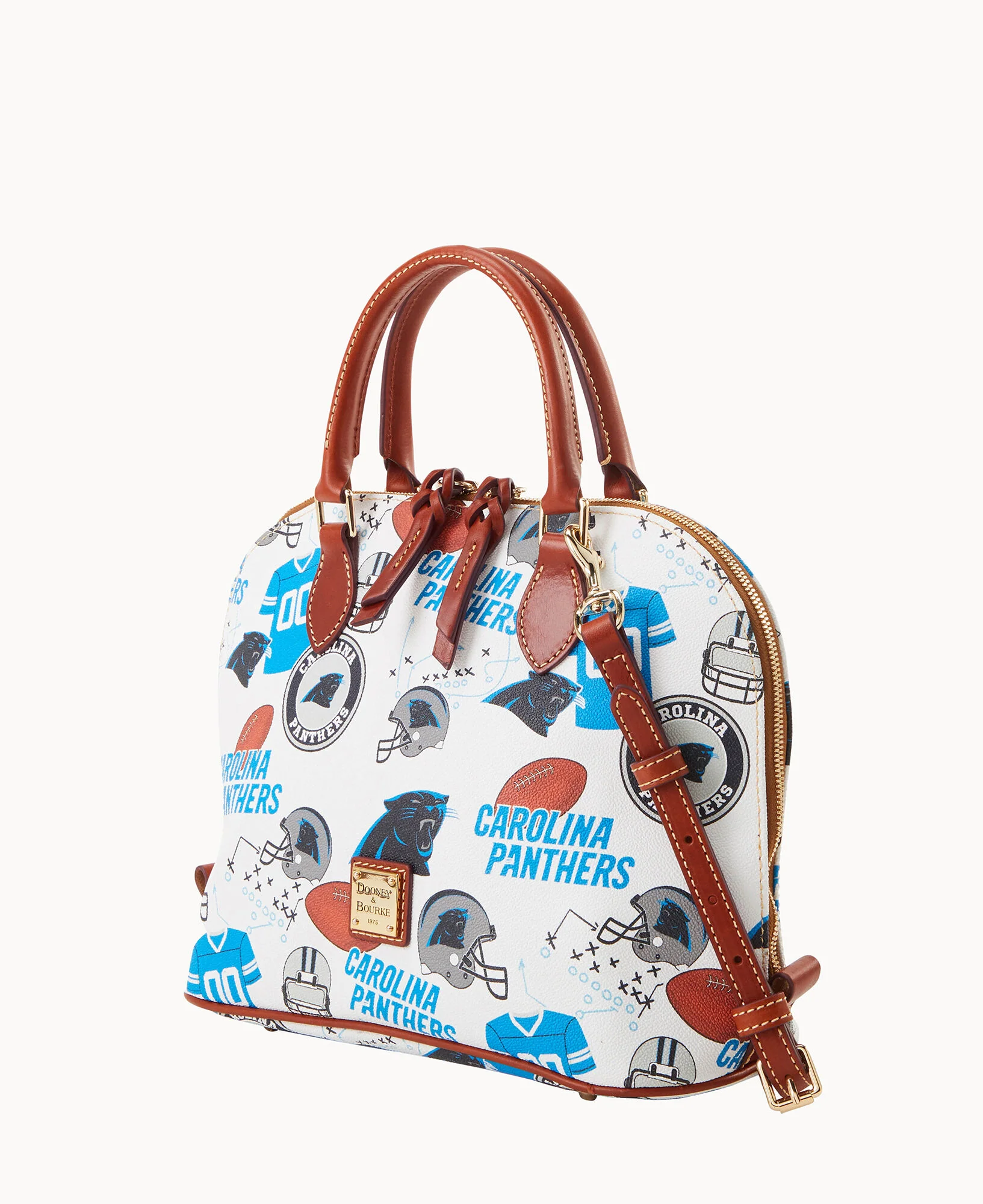 NFL Panthers Zip Zip Satchel - Image 2