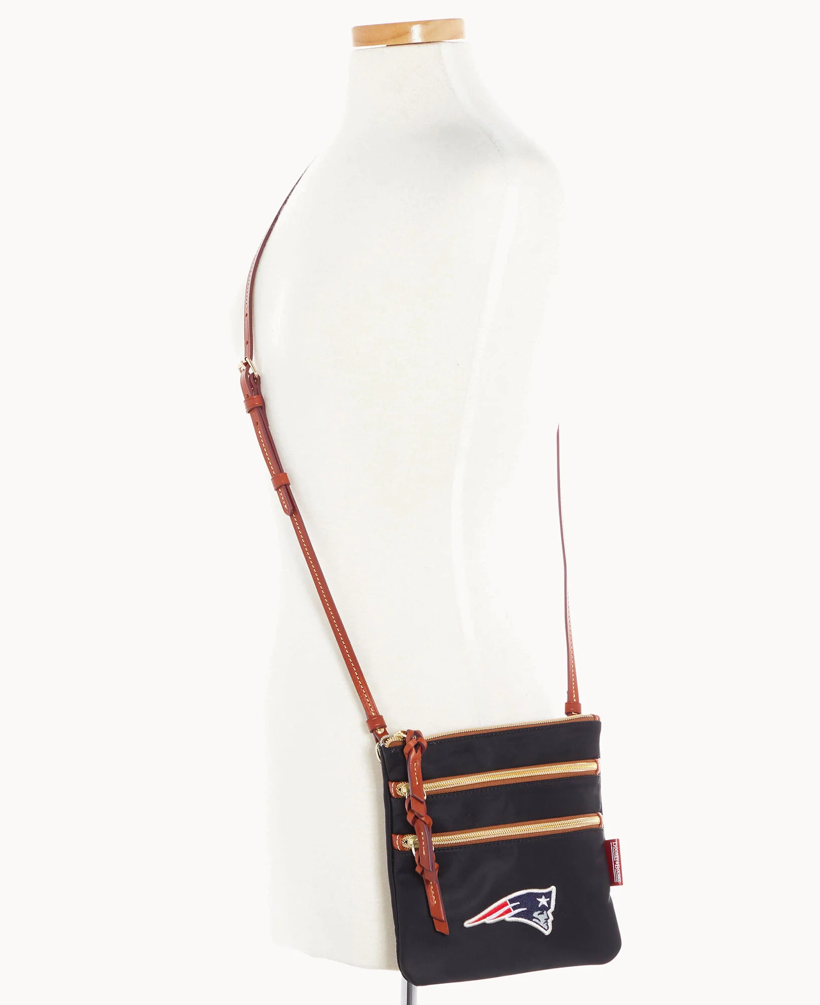 NFL Patriots North South Triple Zip w ID holder - Image 4