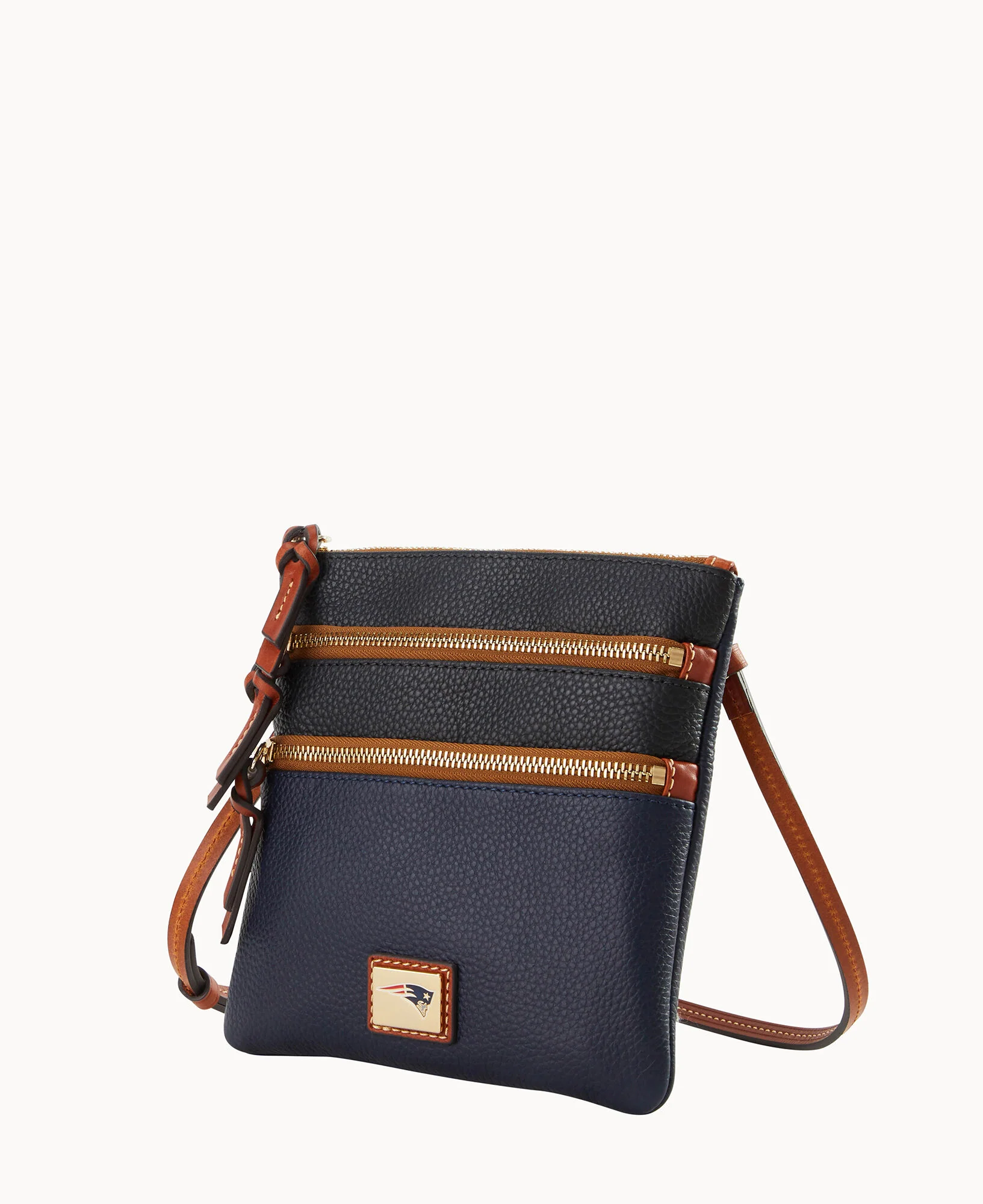 NFL Patriots Triple Zip Crossbody - Image 2
