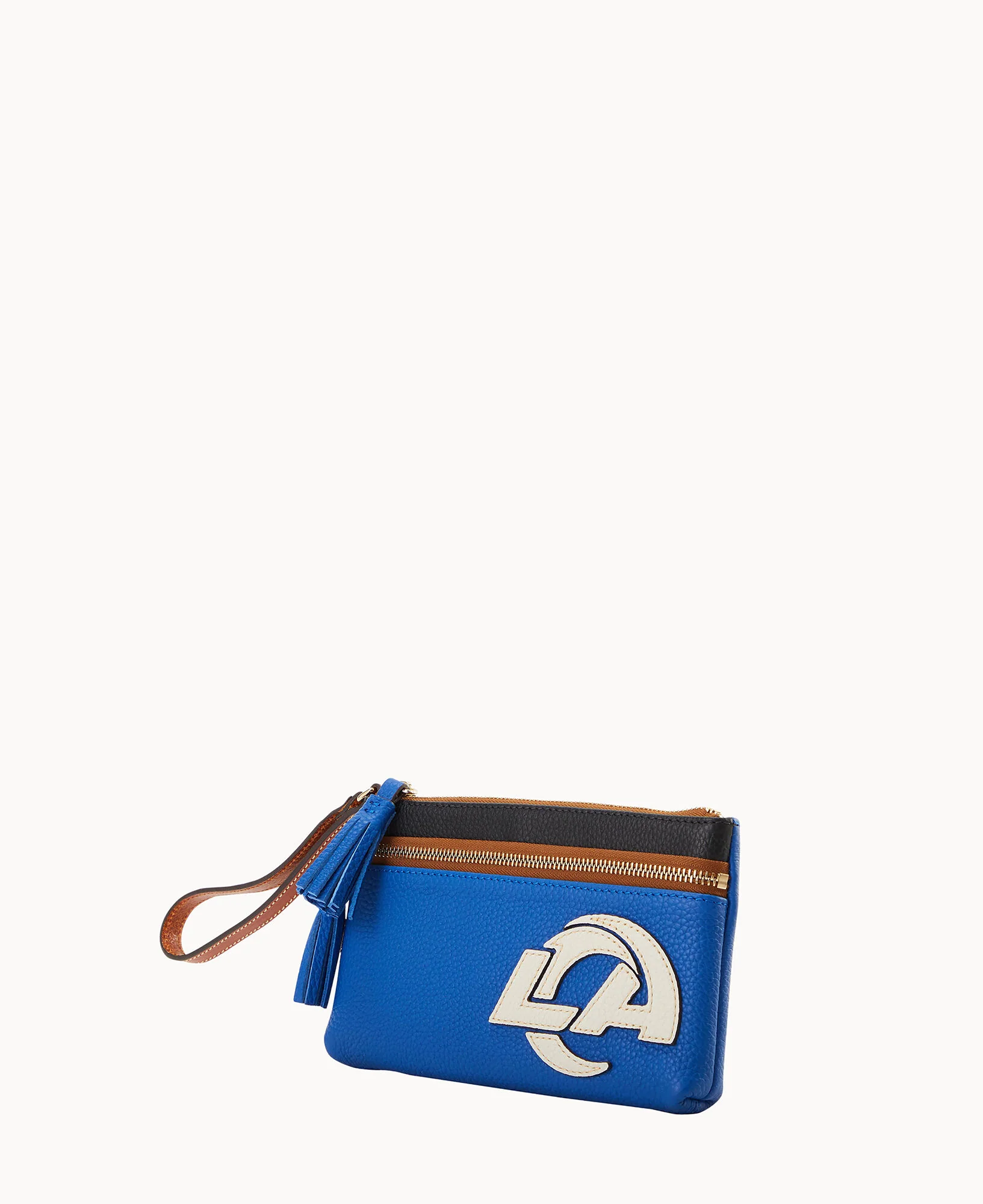 NFL Rams Double Zip Wristlet - Image 2