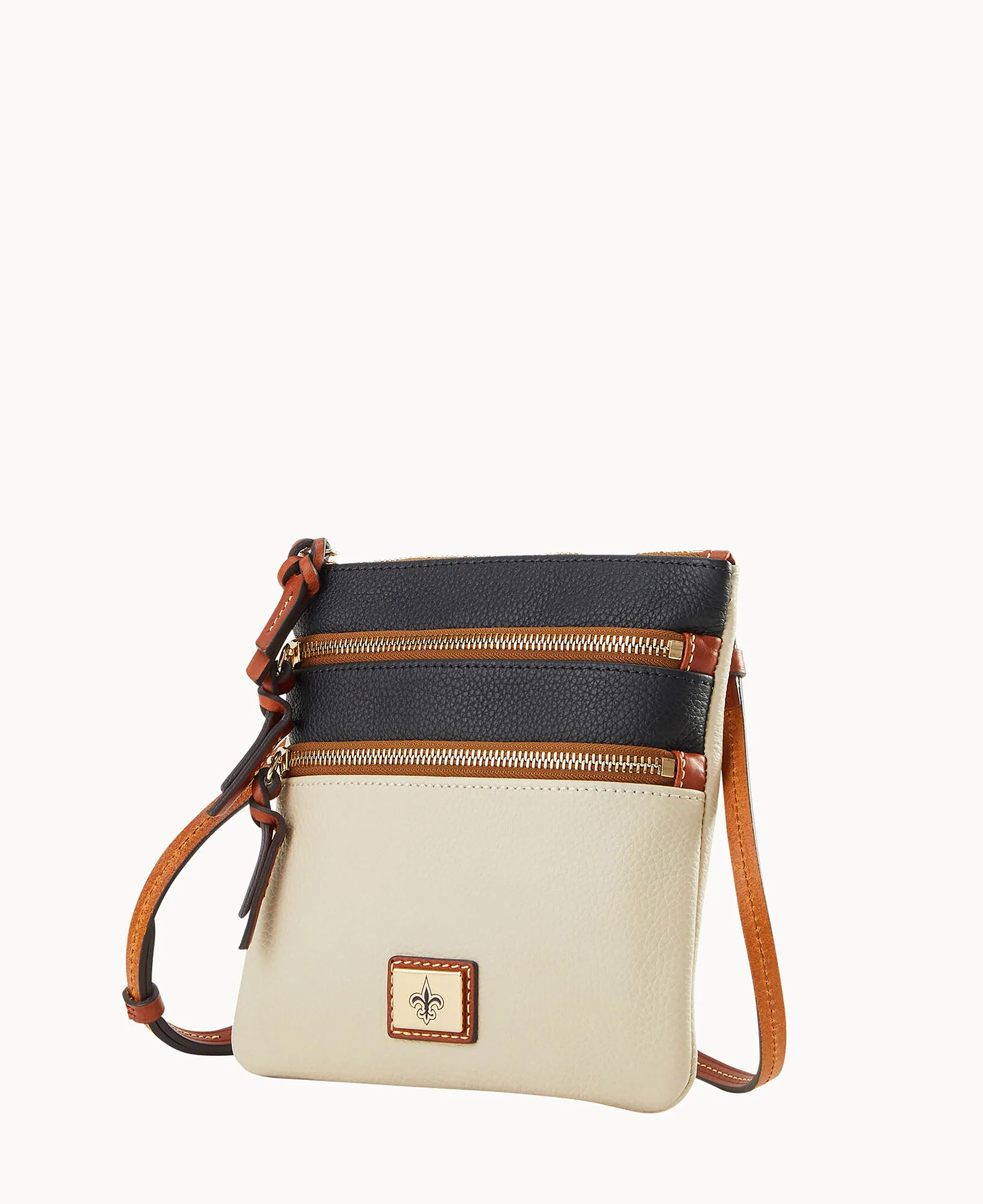NFL Saints Triple Zip Crossbody - Image 2