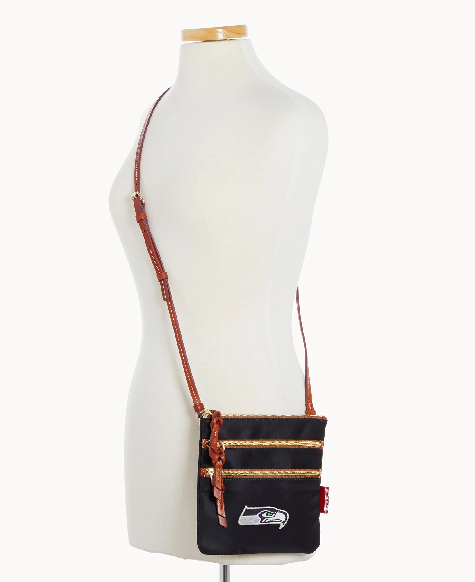 NFL Seahawks North South Triple Zip w ID holder - Image 4