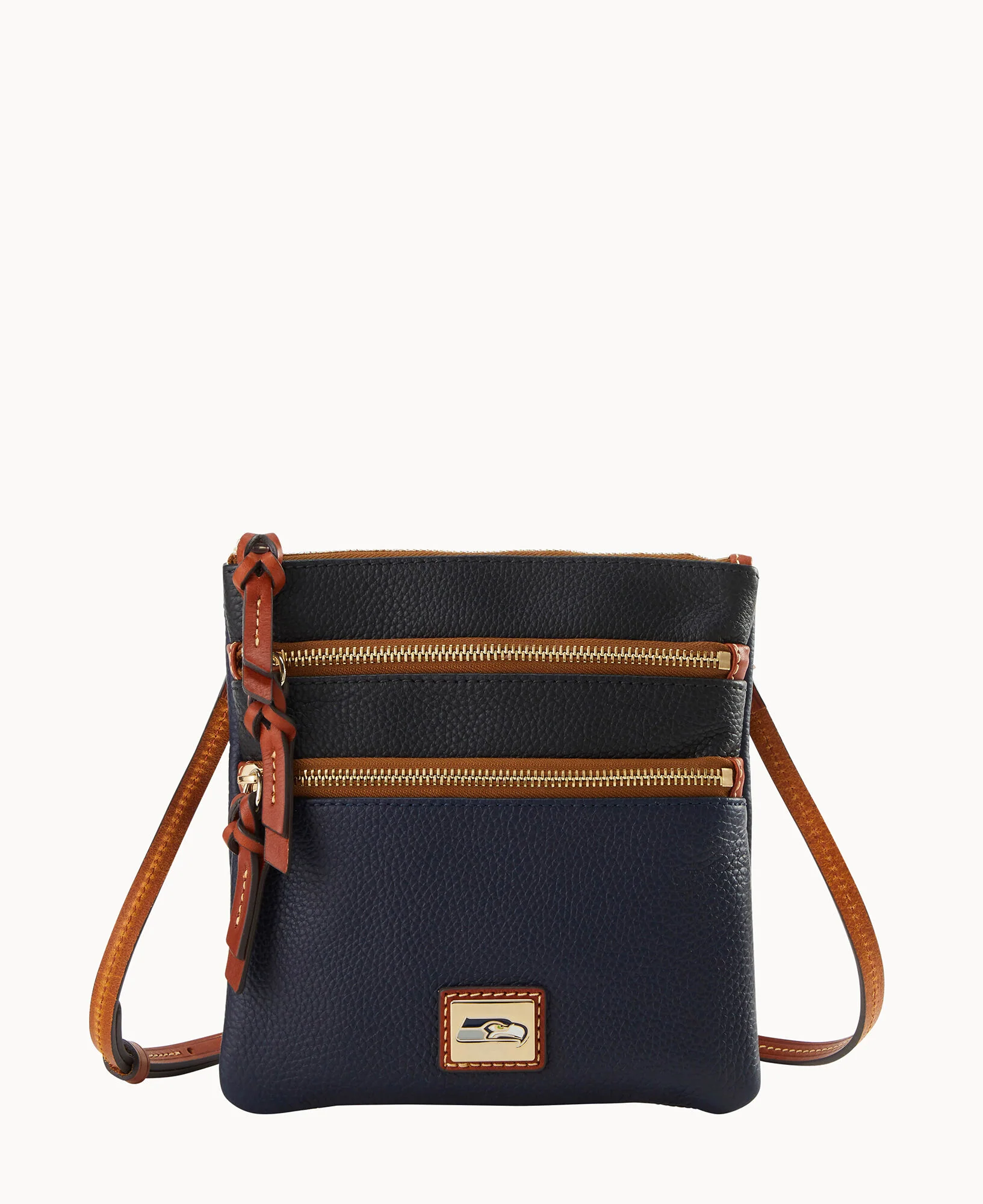 NFL Seahawks Triple Zip Crossbody
