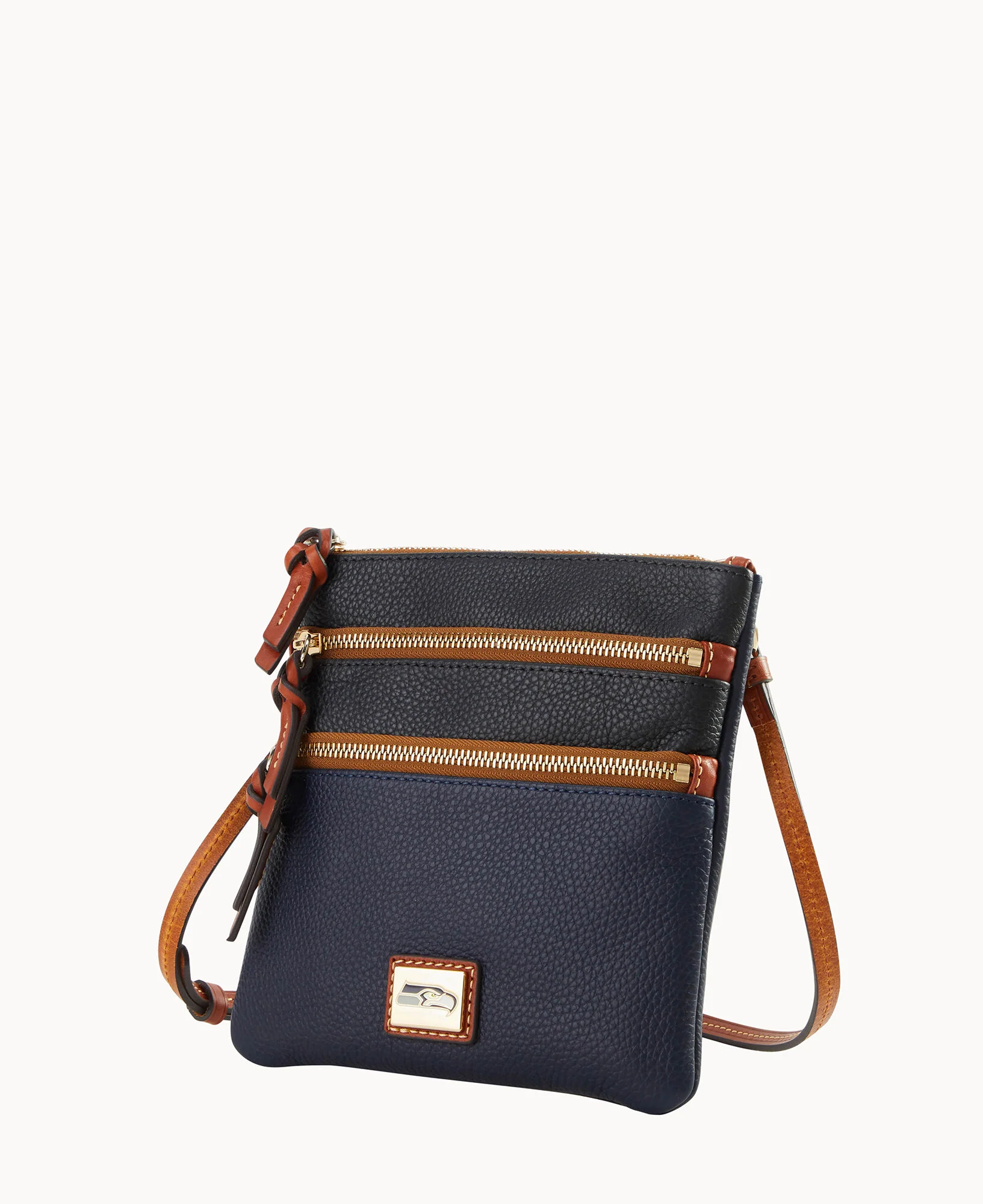 NFL Seahawks Triple Zip Crossbody - Image 5