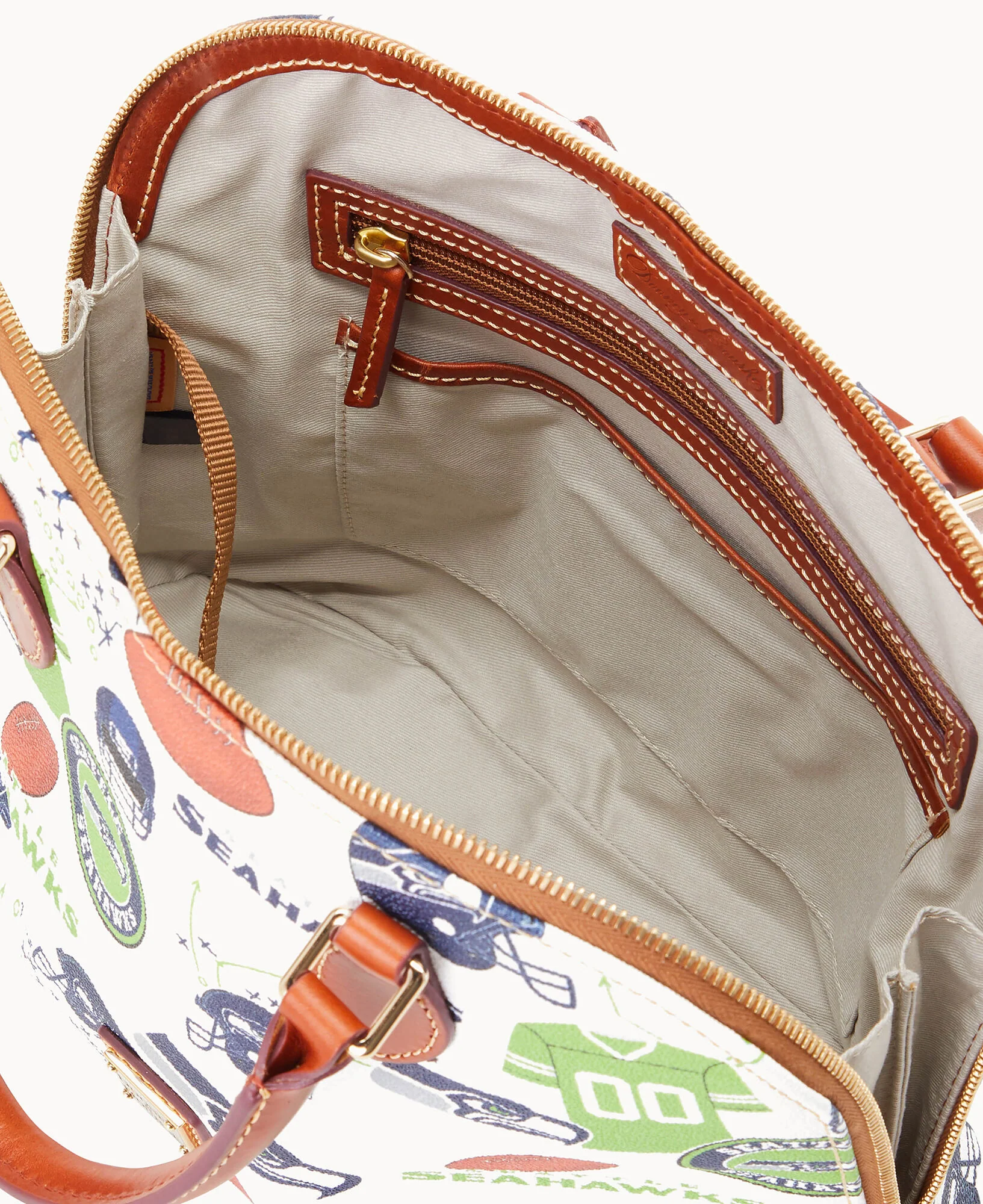 NFL Seahawks Zip Zip Satchel - Image 3