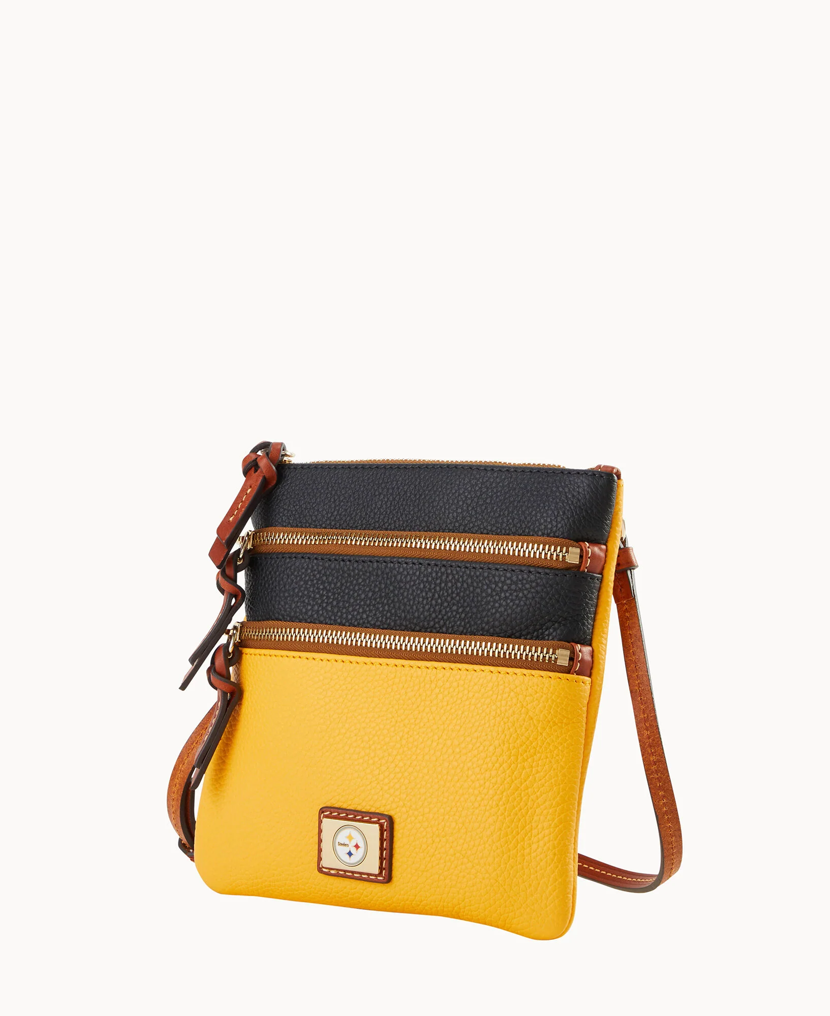 NFL Steelers Triple Zip Crossbody - Image 2