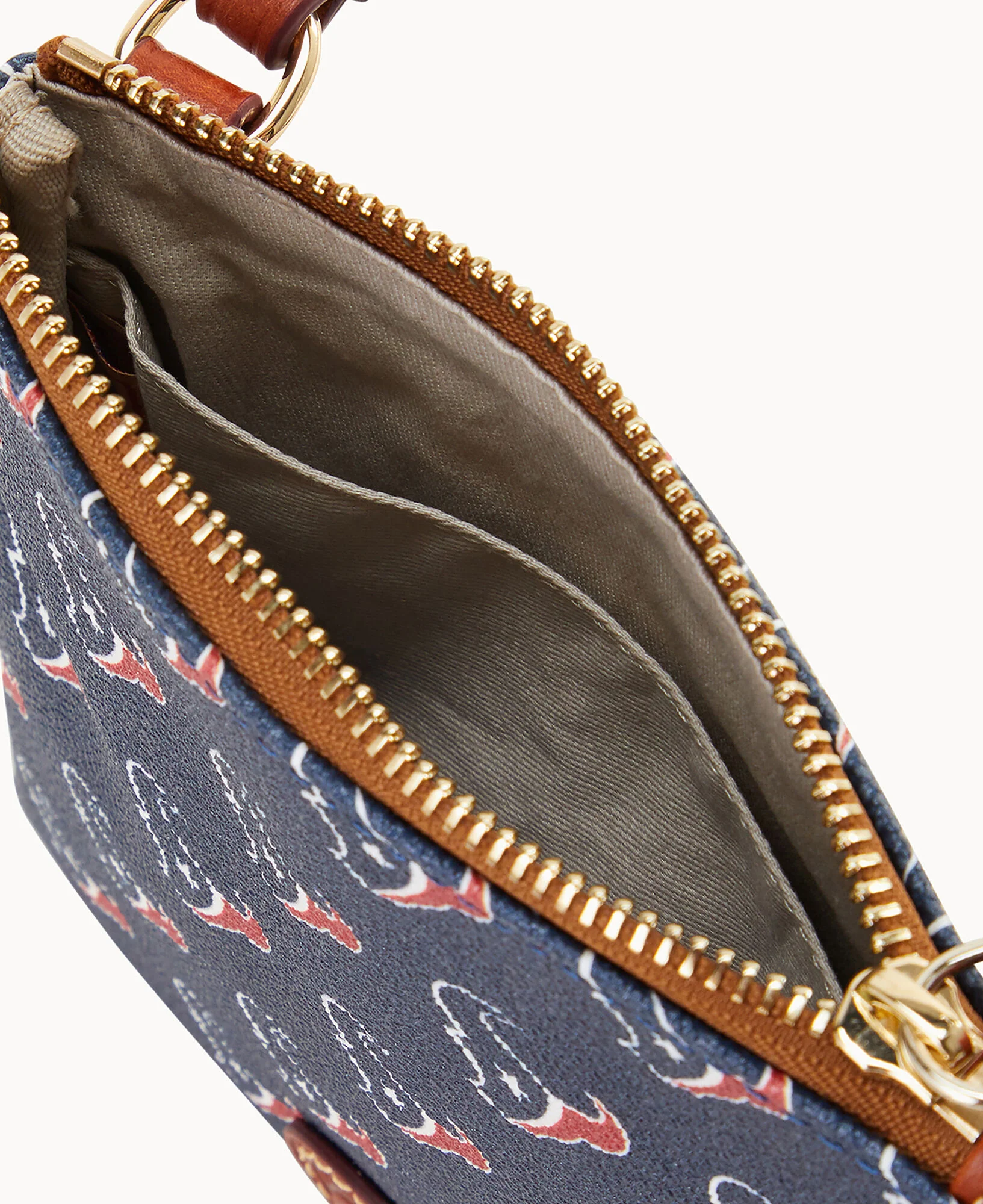 NFL Texans Small North South Top Zip Crossbody - Image 3