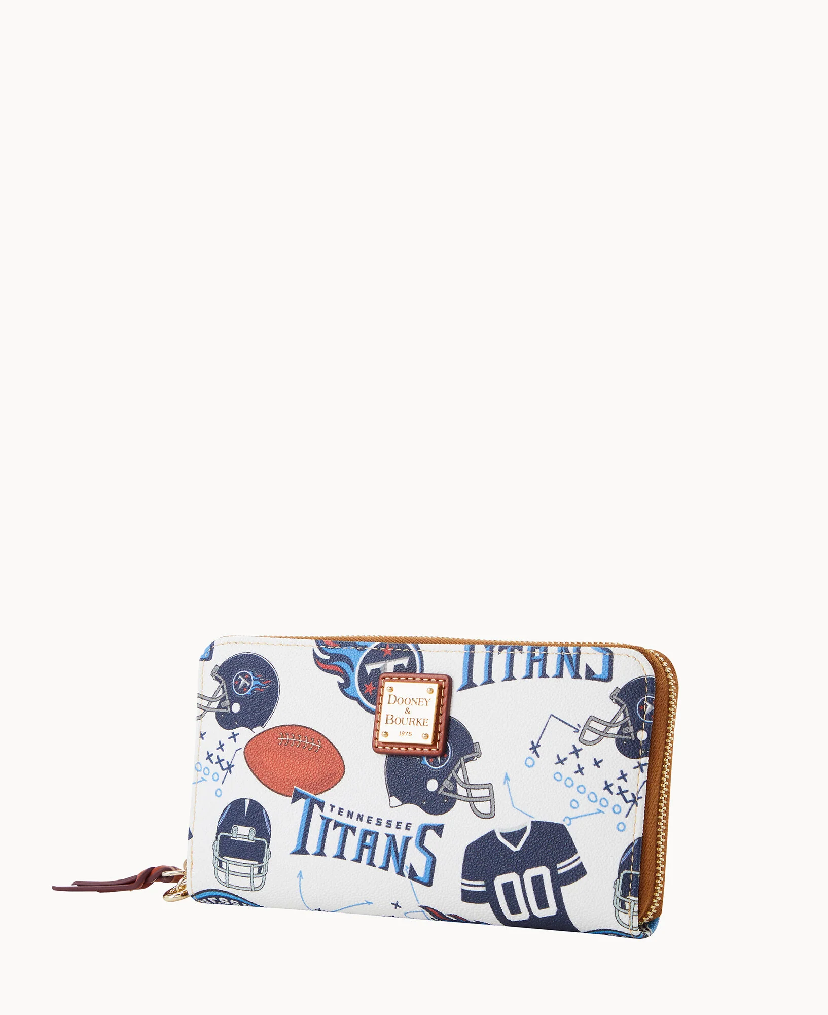 NFL Titans Large Zip Around Wristlet - Image 2