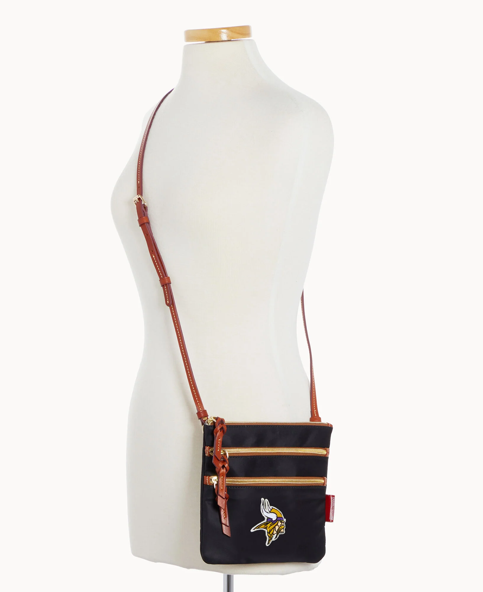 NFL Vikings North South Triple Zip w ID holder - Image 4