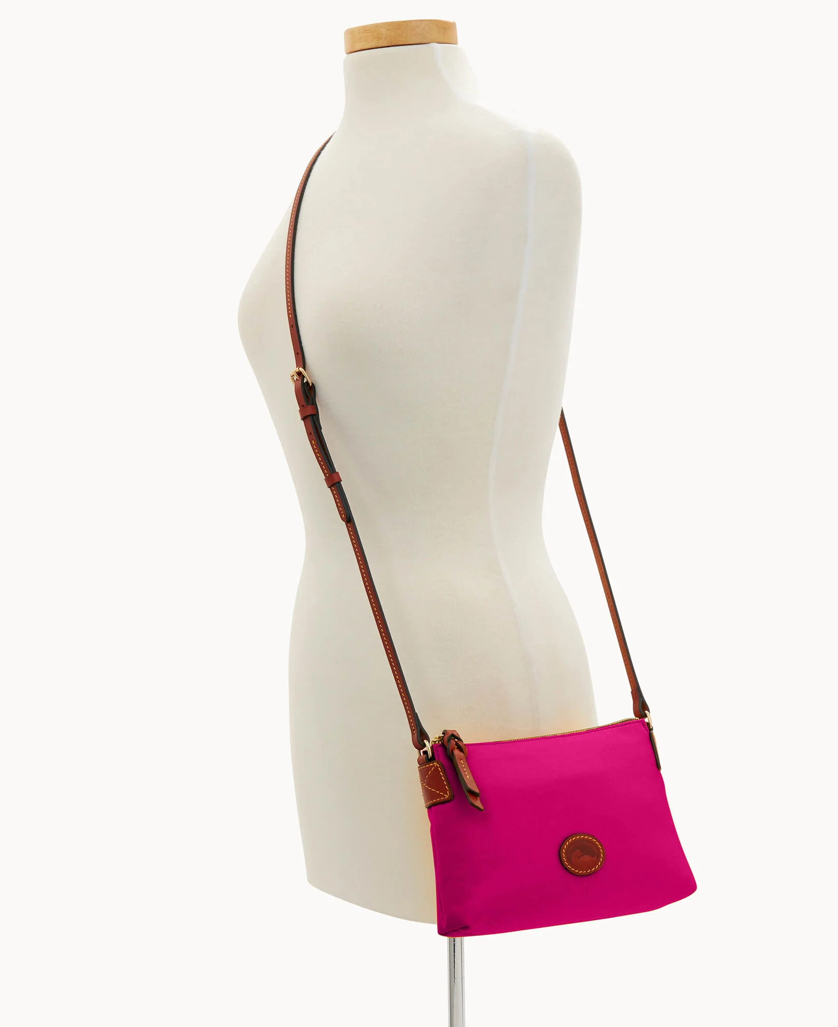 Nylon Crossbody Pouchette - Image 4