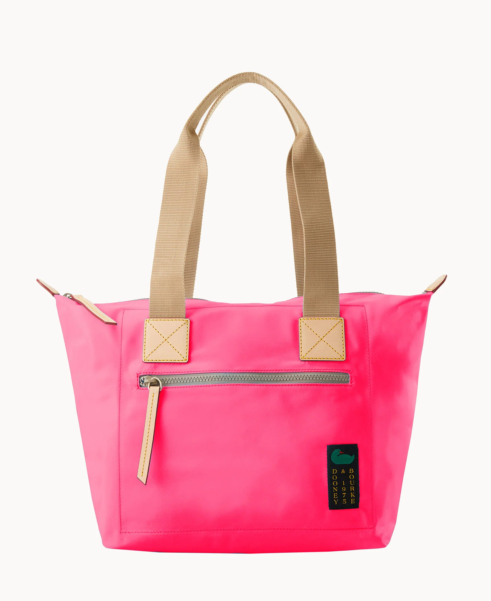 Nylon Front Zip Tote - Image 119