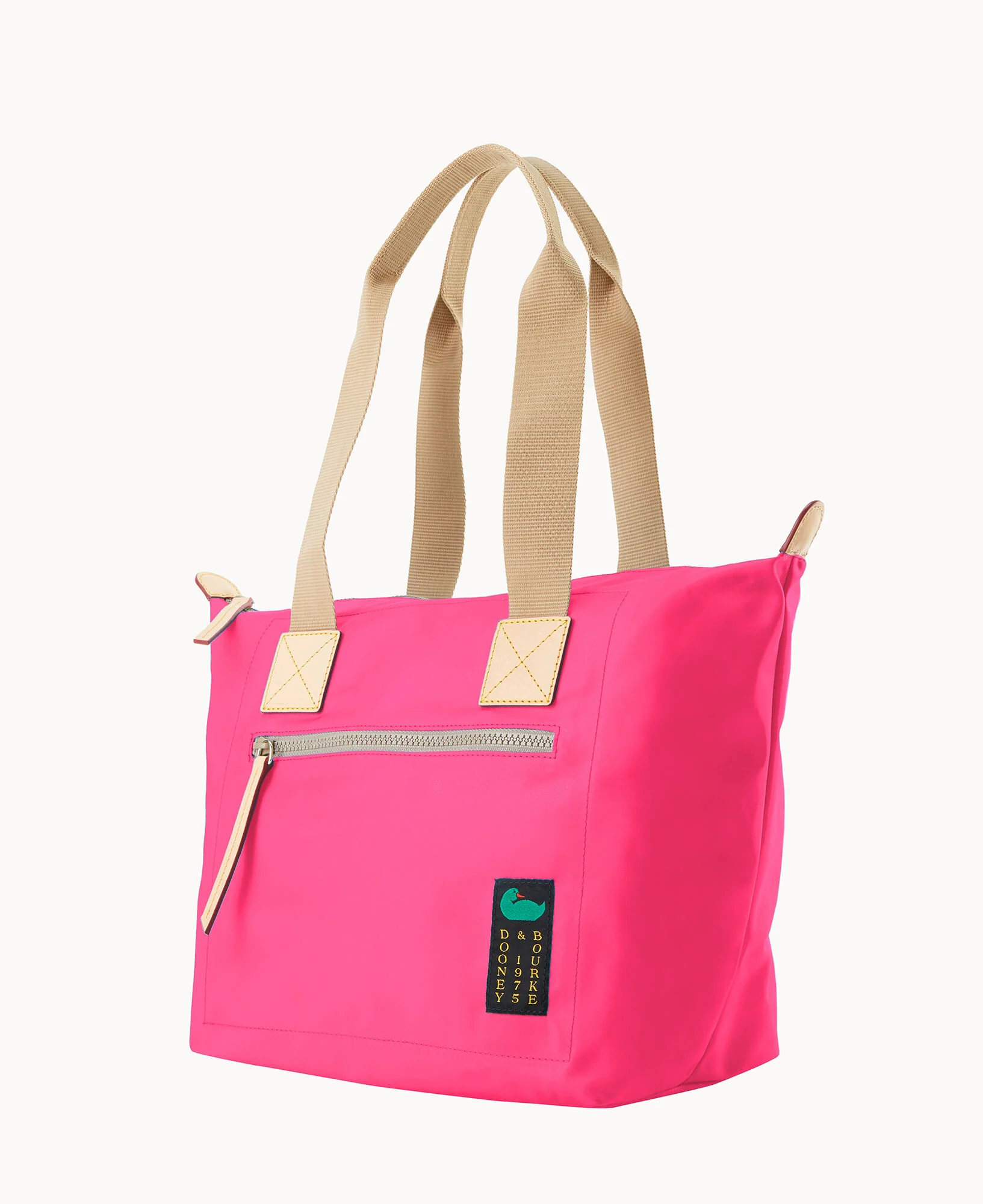 Nylon Front Zip Tote - Image 120