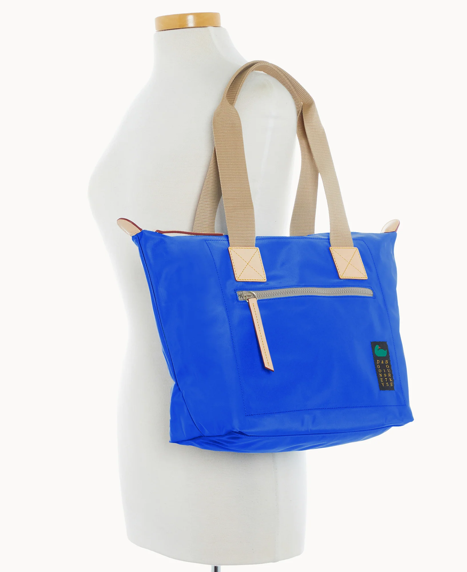Nylon Front Zip Tote - Image 132