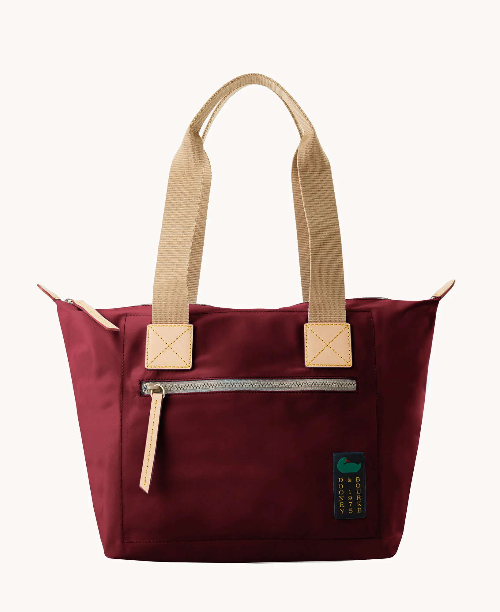 Nylon Front Zip Tote - Image 133
