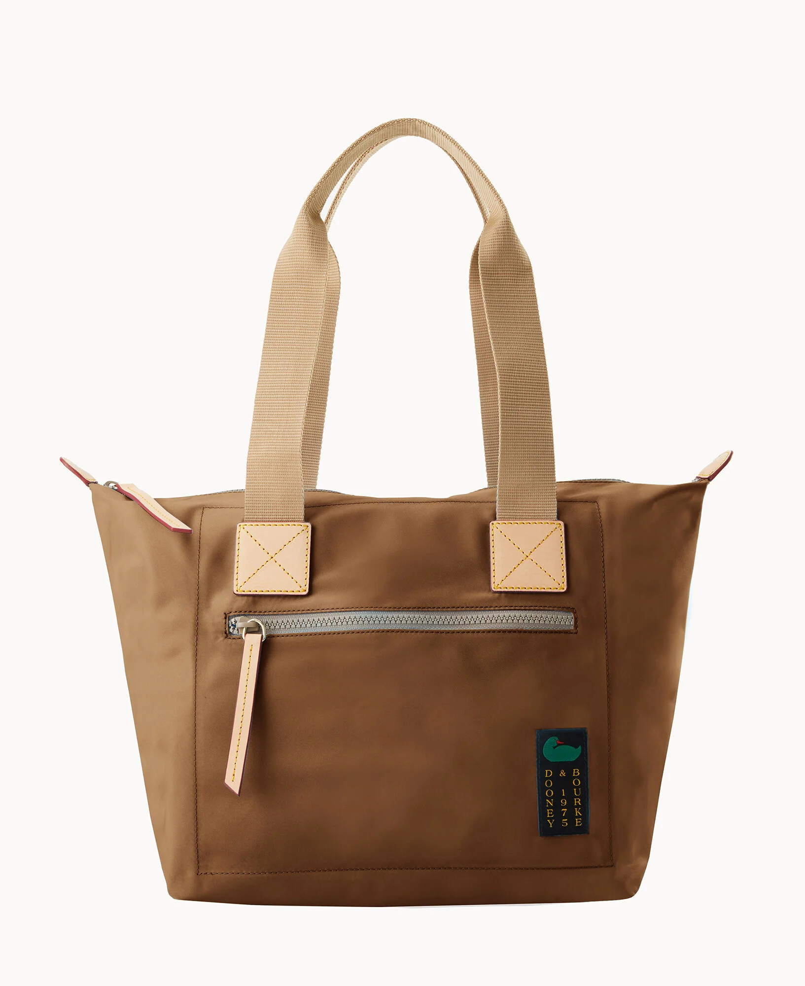 Nylon Front Zip Tote - Image 35
