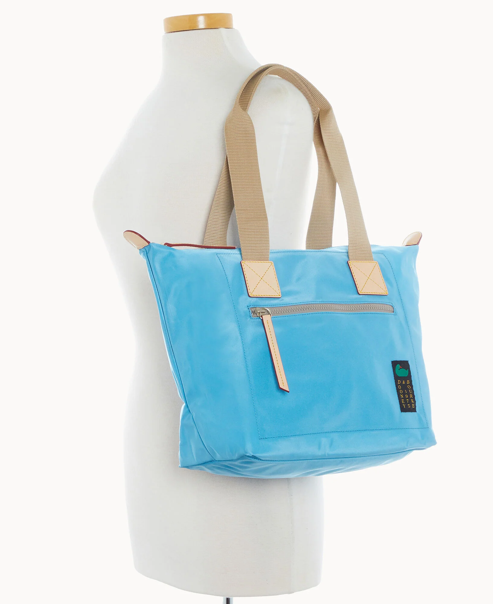 Nylon Front Zip Tote - Image 53