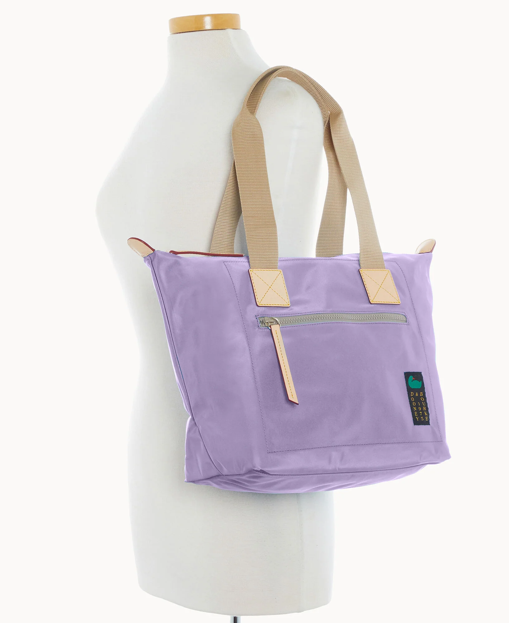 Nylon Front Zip Tote - Image 63