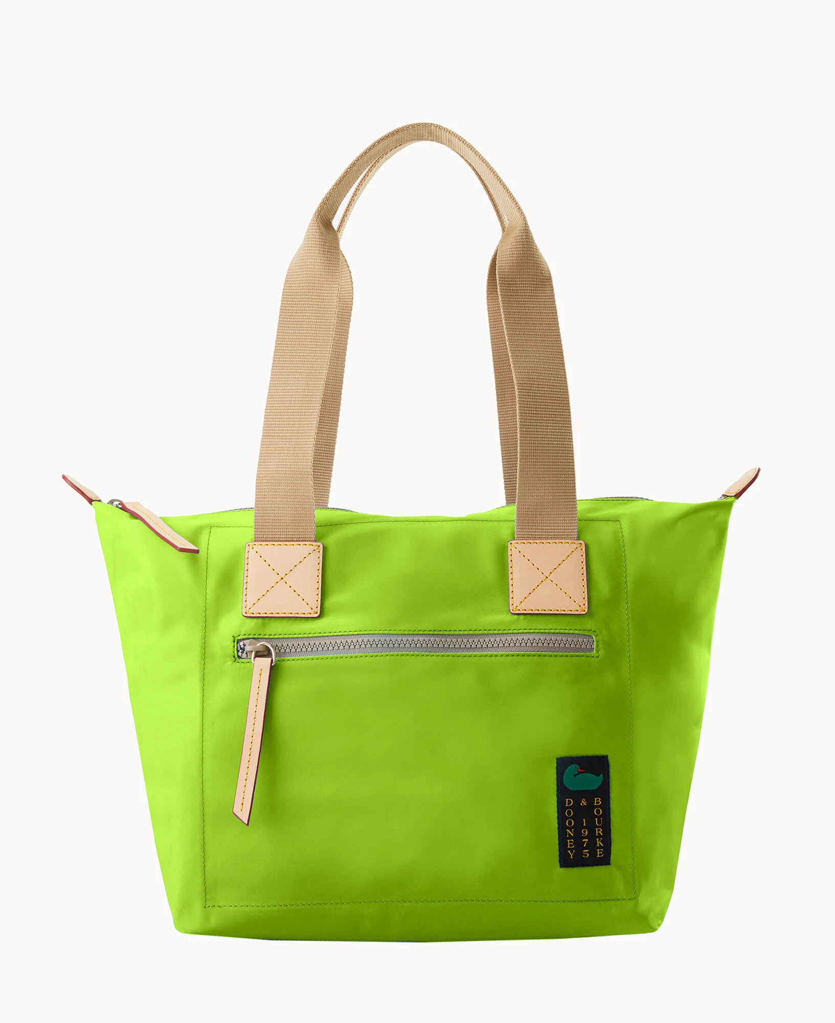Nylon Front Zip Tote - Image 64