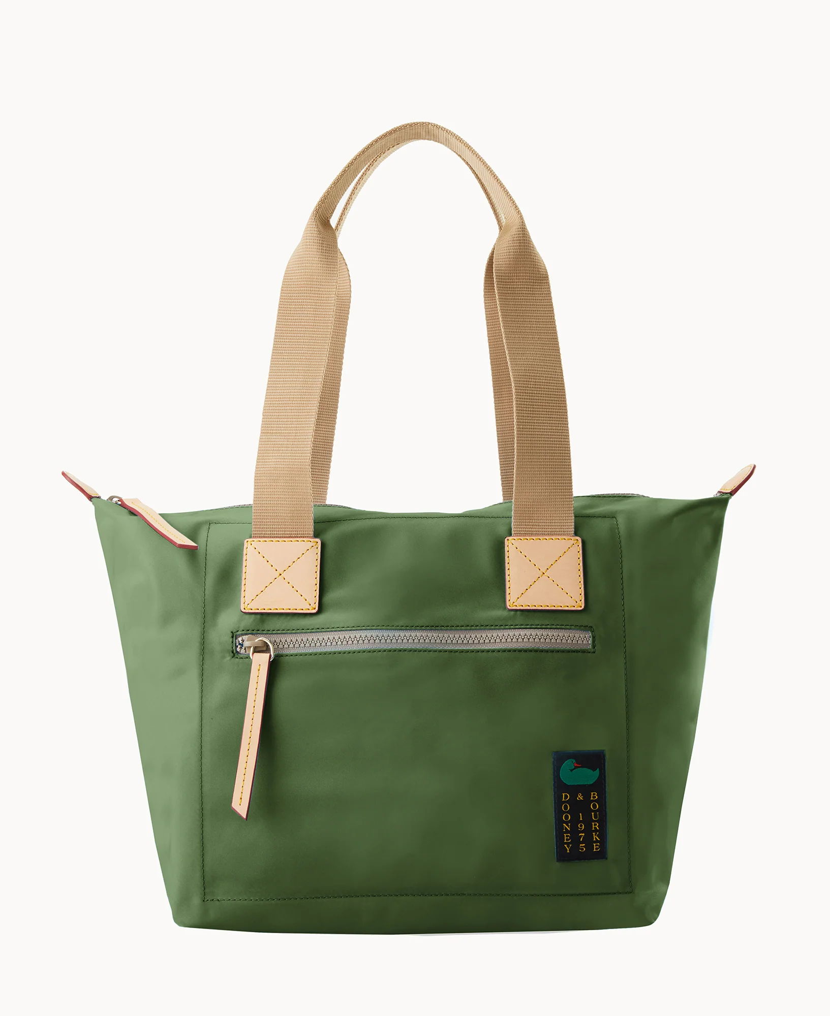 Nylon Front Zip Tote - Image 74