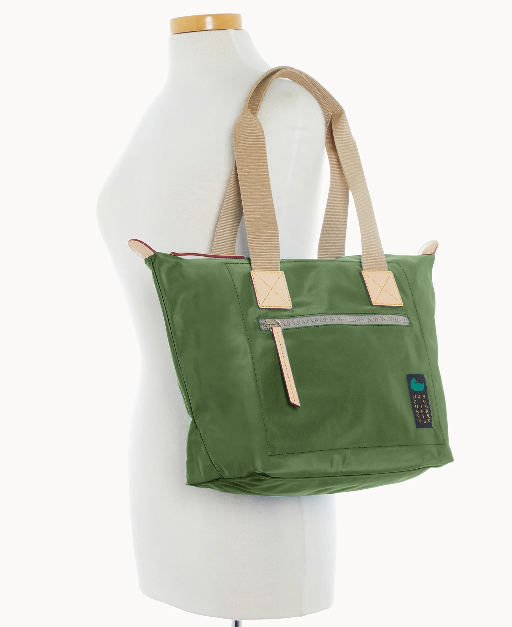 Nylon Front Zip Tote - Image 78