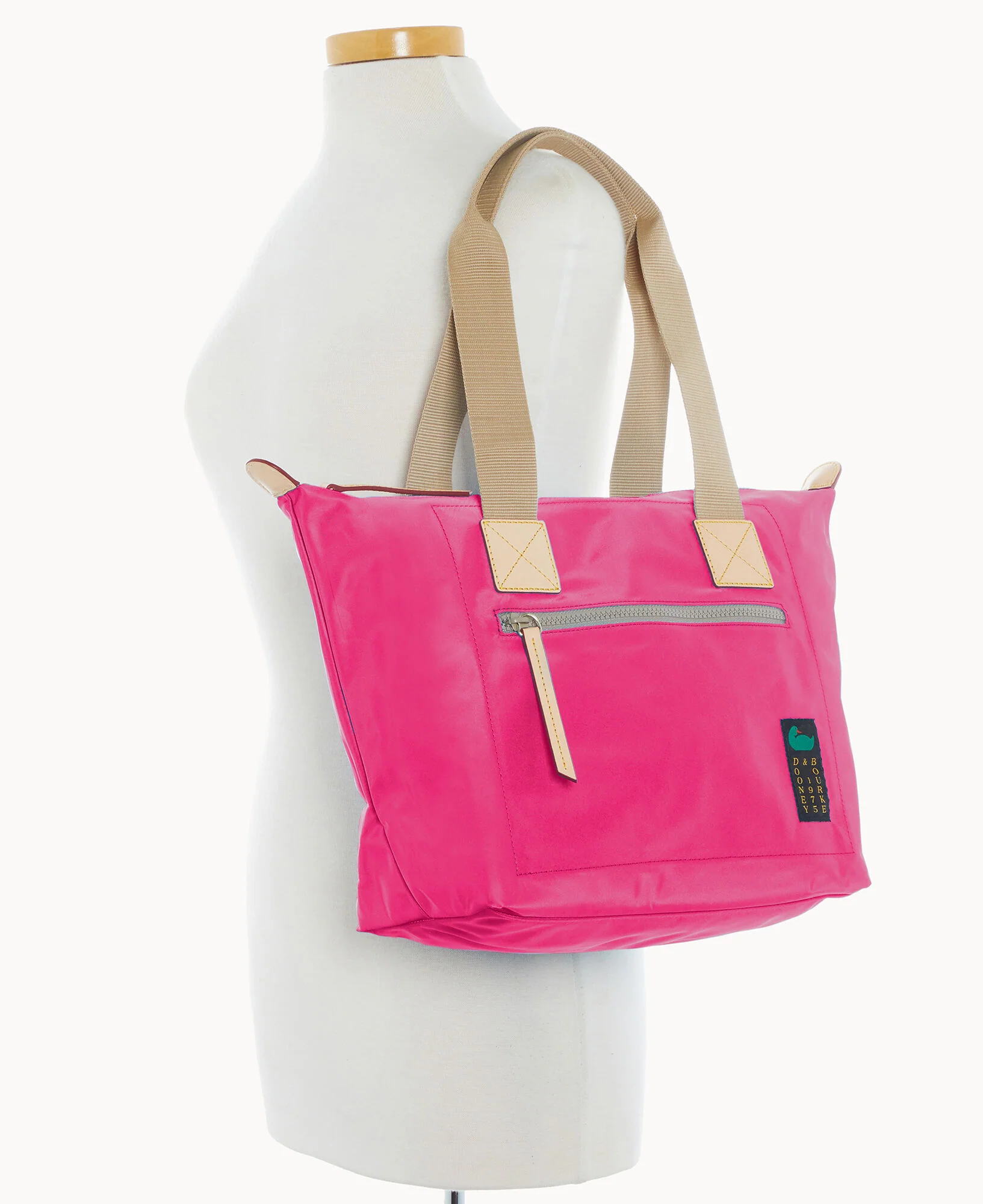 Nylon Front Zip Tote - Image 88