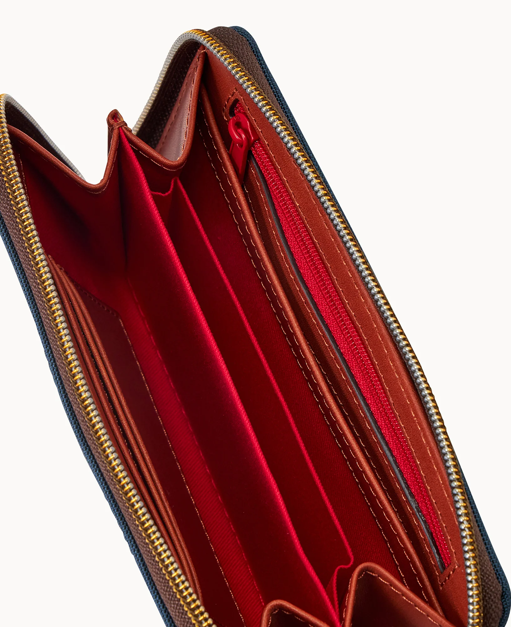 Nylon Zip Around Wristlet - Image 3