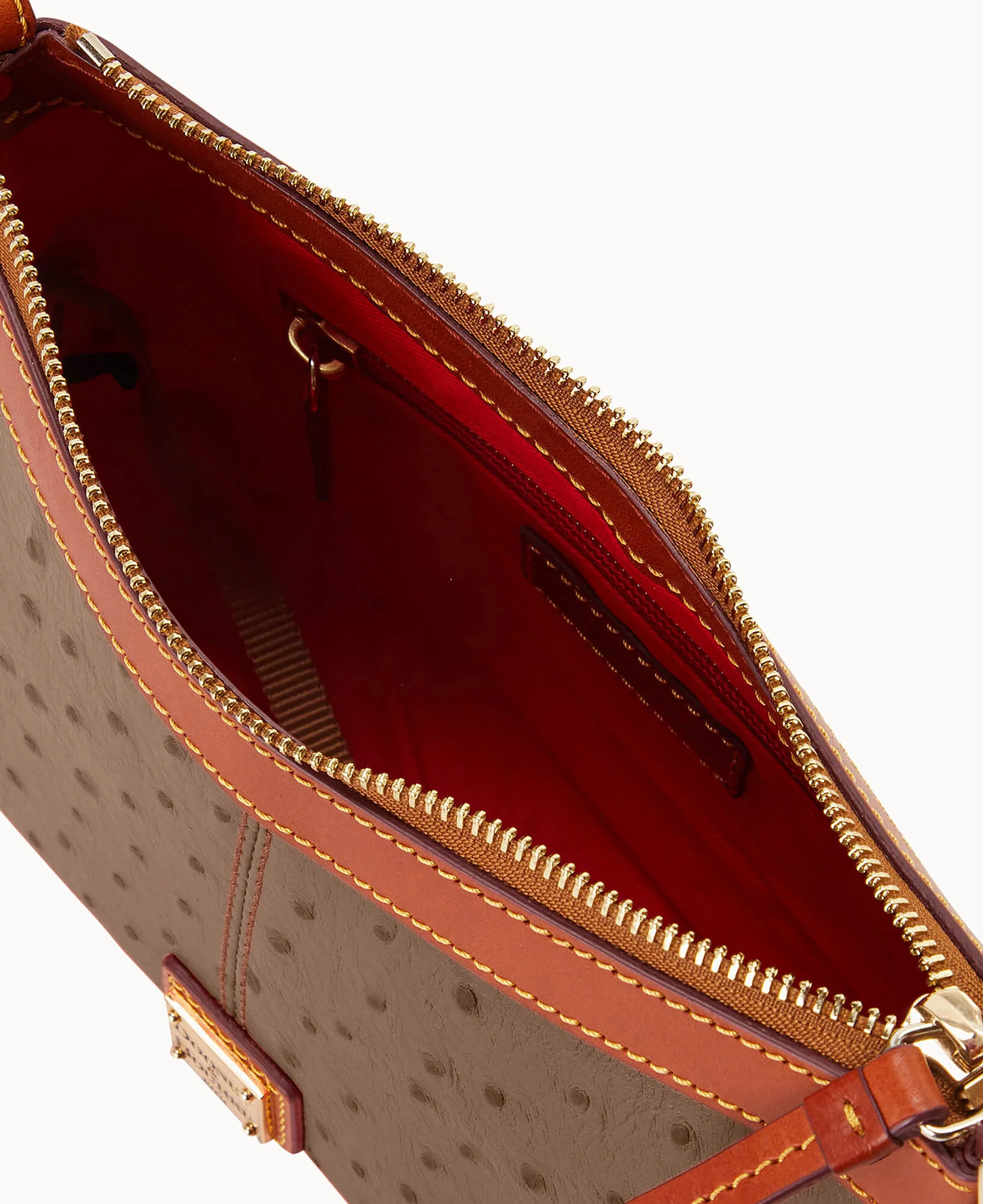 Ostrich Crossbody Pouch - Image 11