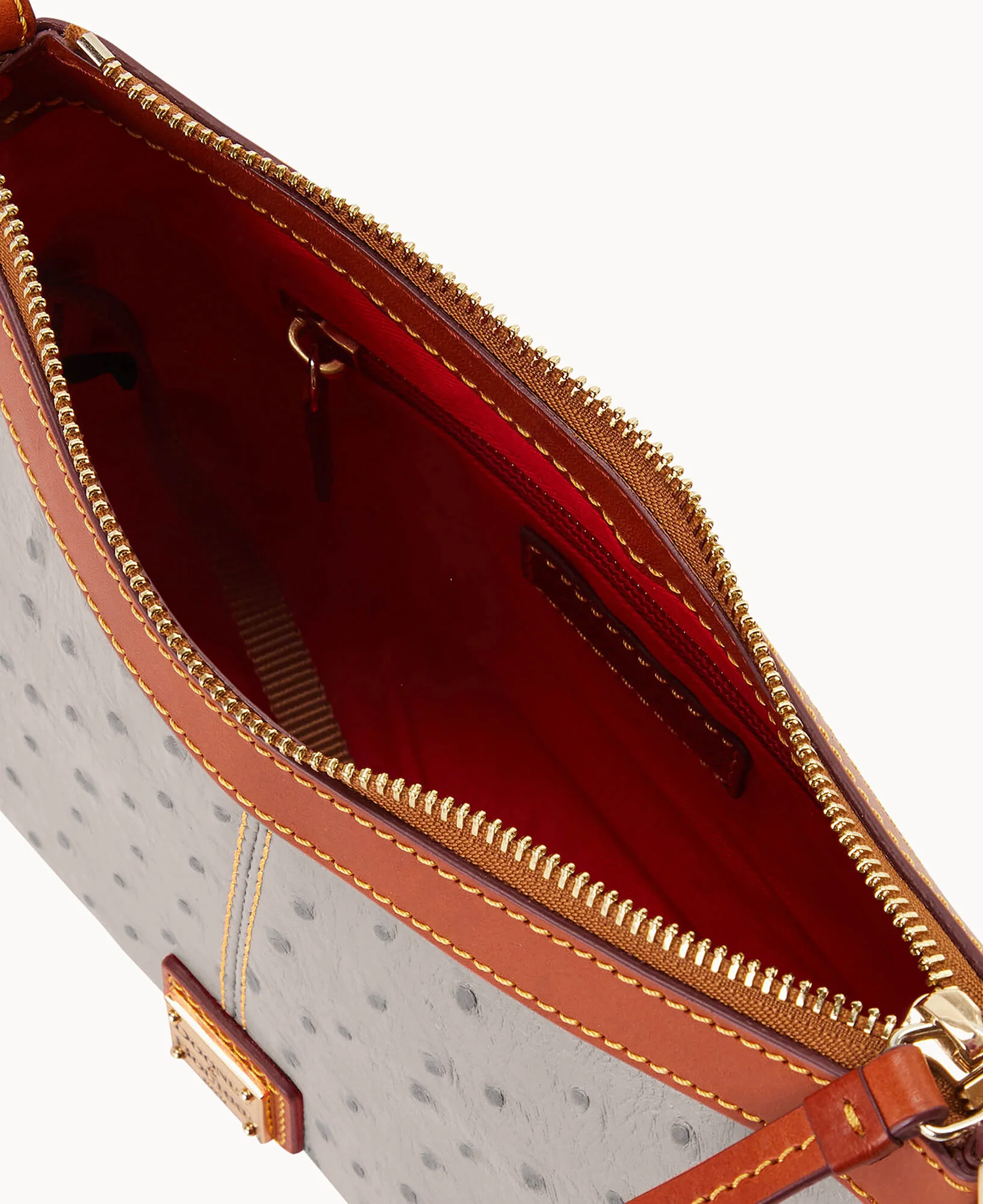 Ostrich Crossbody Pouch - Image 35