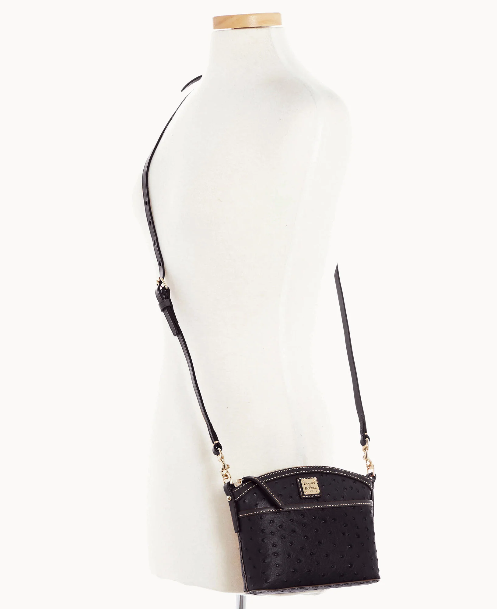 Ostrich Domed Crossbody - Image 4