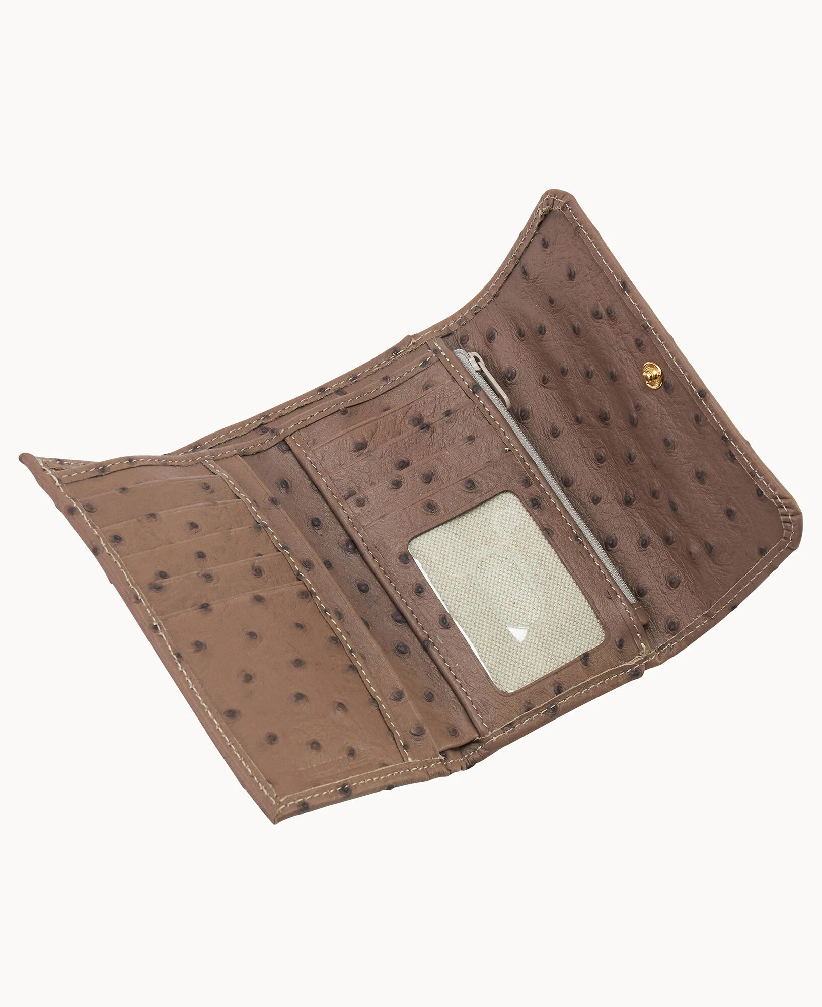 Ostrich Flap Wallet - Image 15