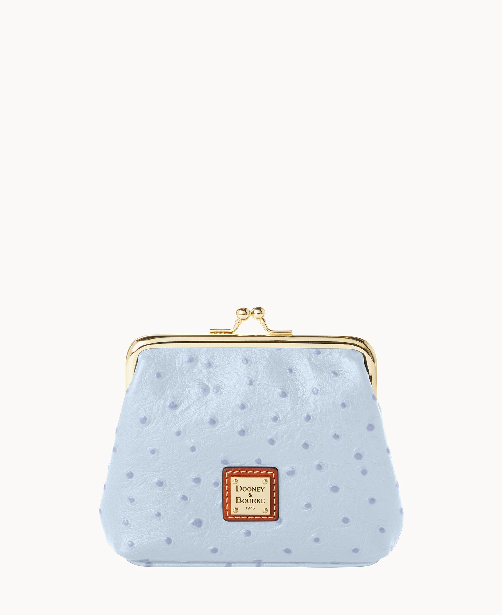 Ostrich Large Framed Purse - Image 10