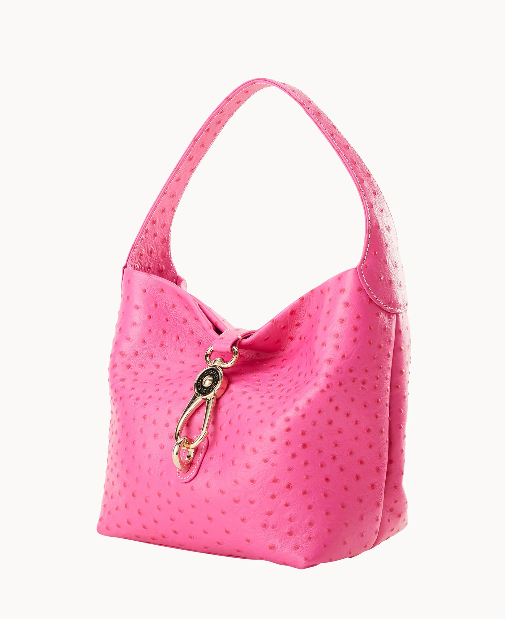 Ostrich Logo Lock Hobo - Image 11
