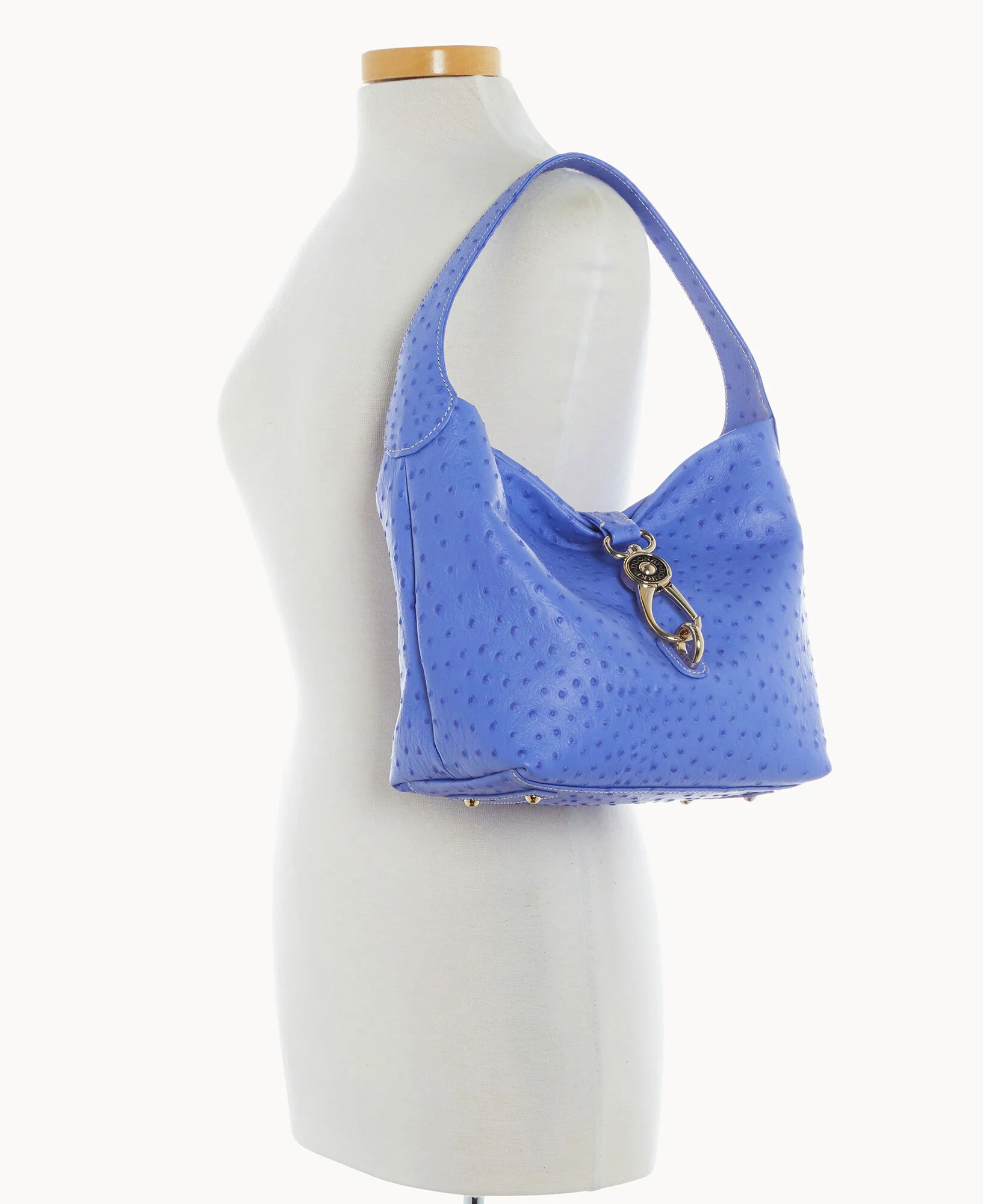 Ostrich Logo Lock Hobo - Image 19