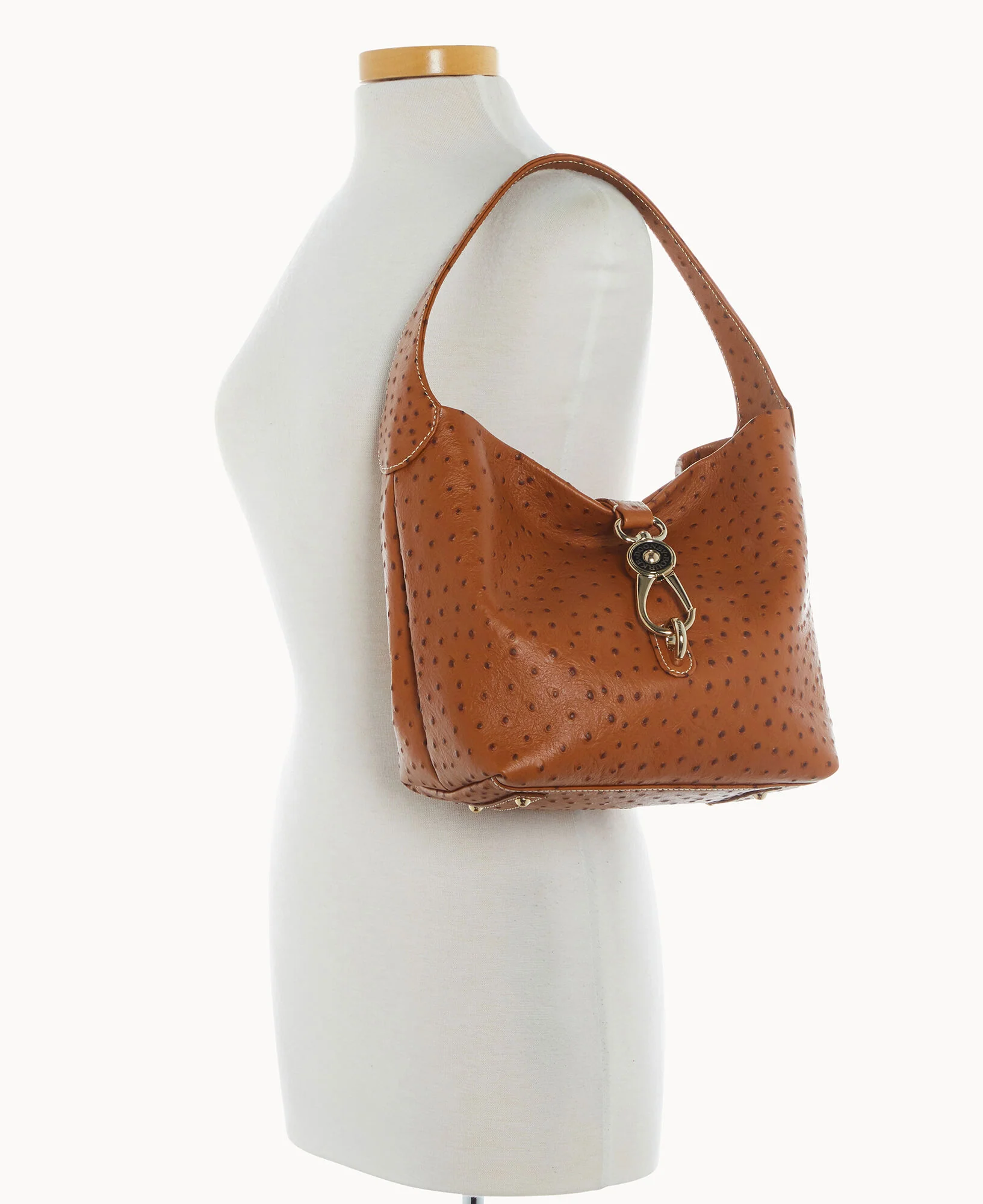 Ostrich Logo Lock Hobo - Image 22