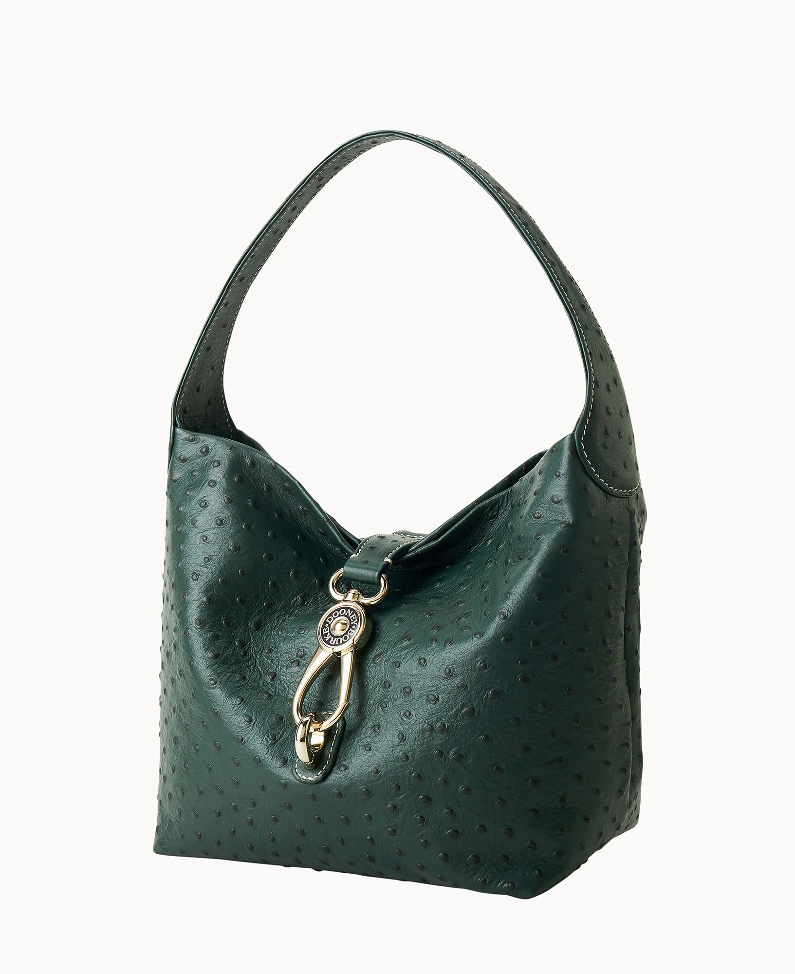 Ostrich Logo Lock Hobo - Image 28