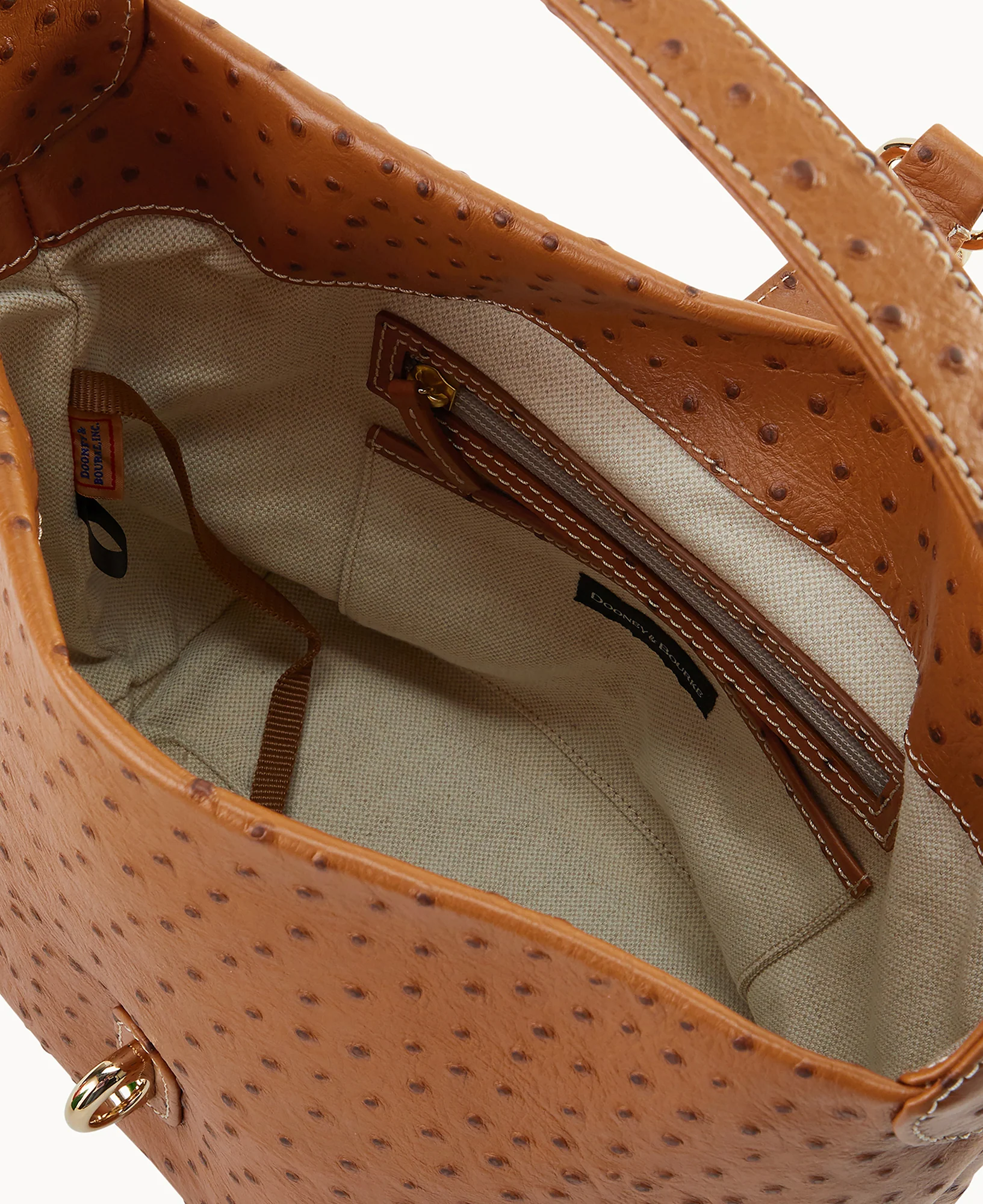 Ostrich Logo Lock Hobo - Image 33