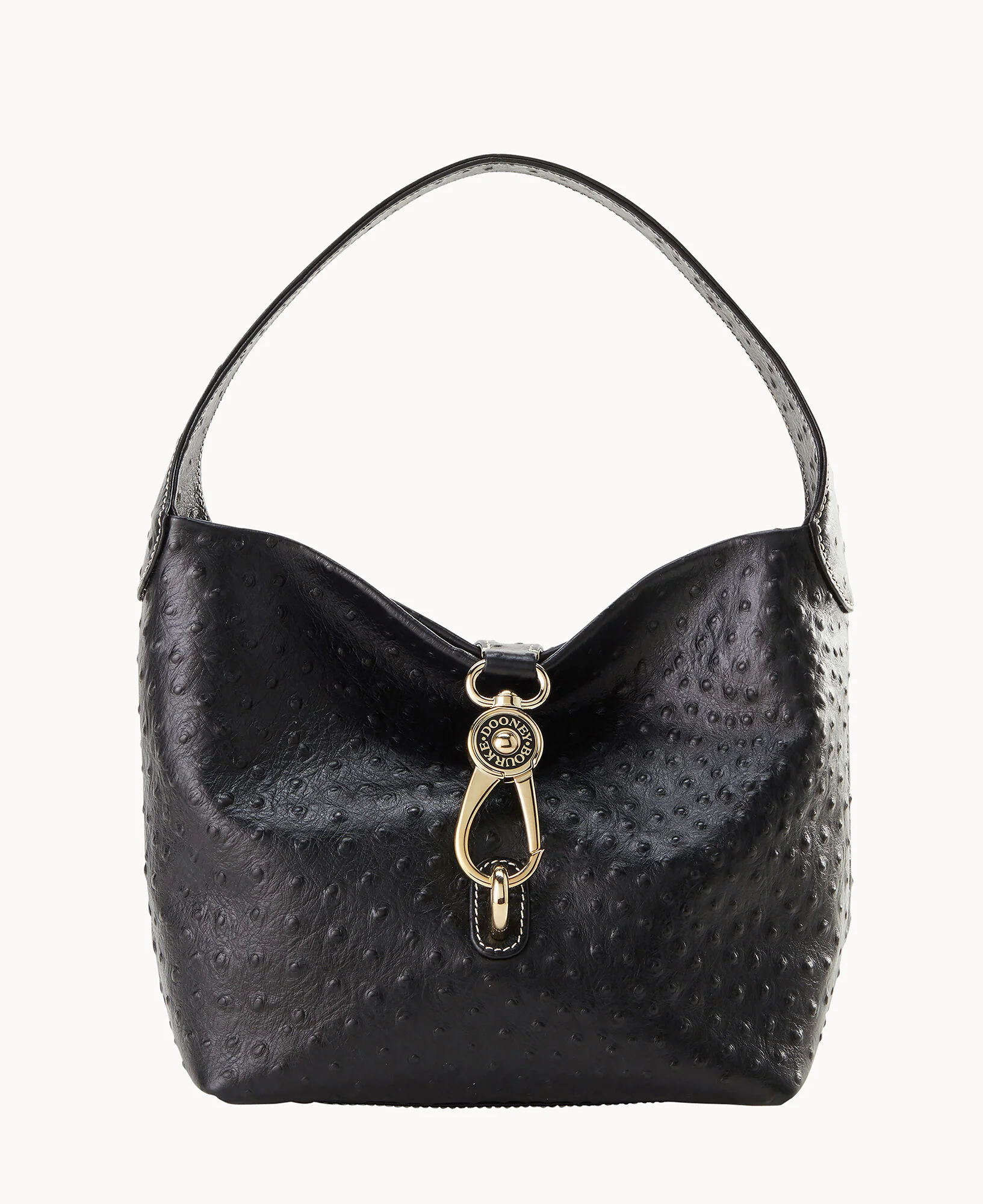 Ostrich Logo Lock Hobo - Image 4
