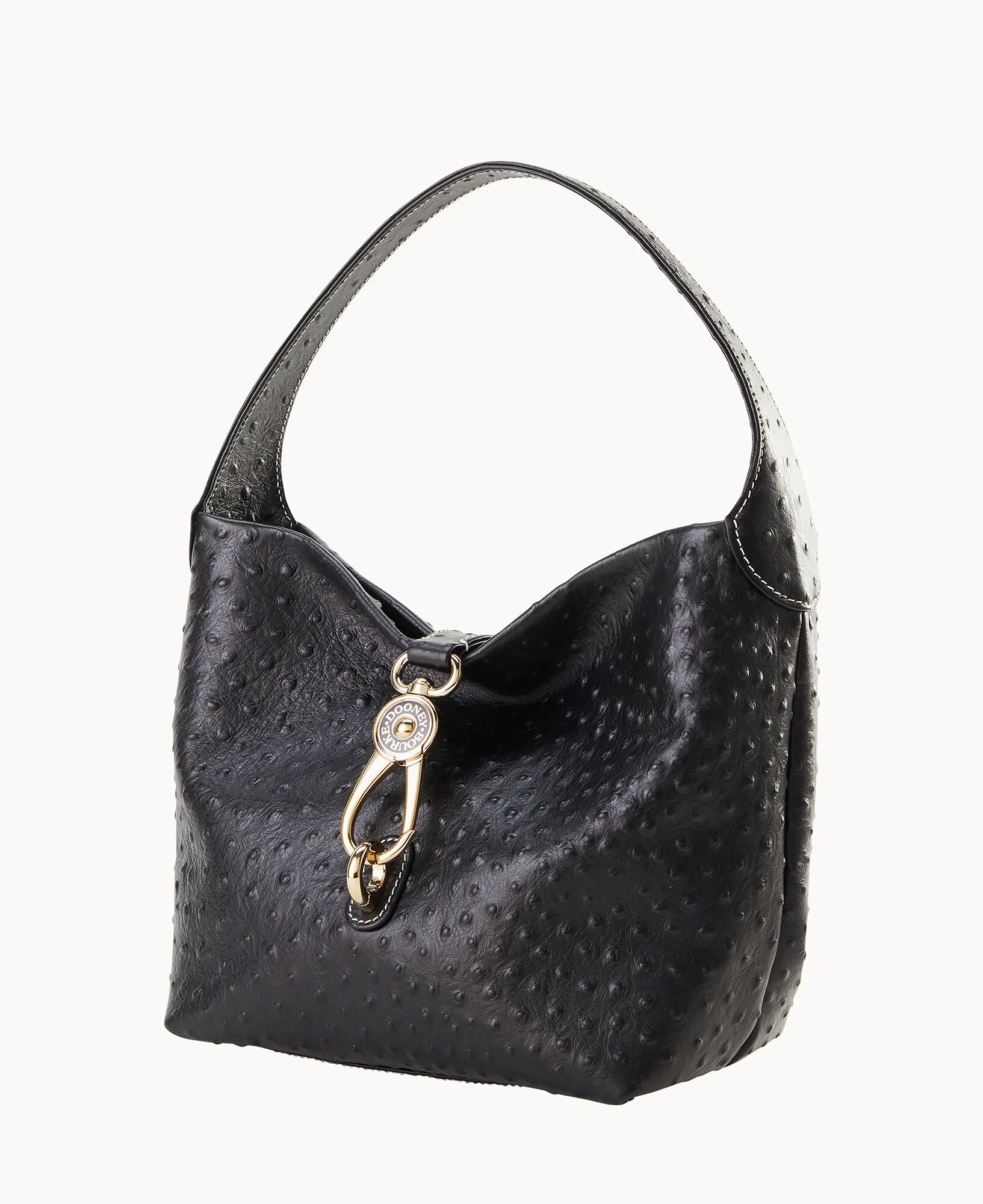 Ostrich Logo Lock Hobo - Image 5