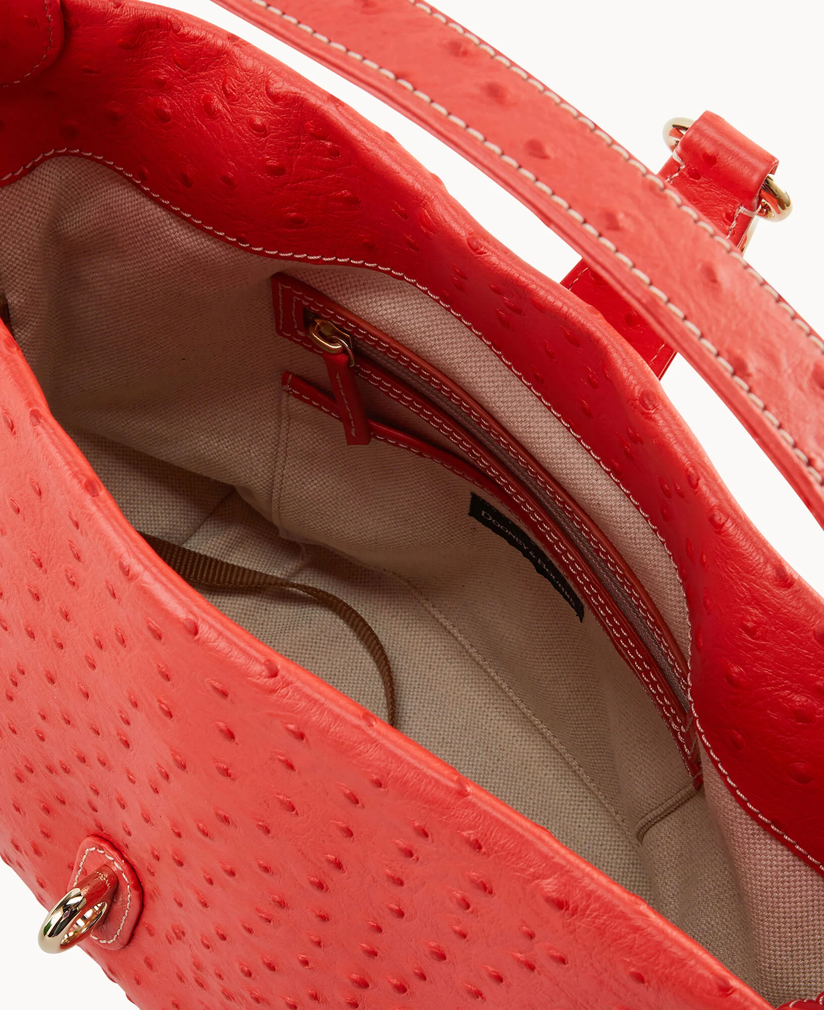Ostrich Logo Lock Hobo - Image 9
