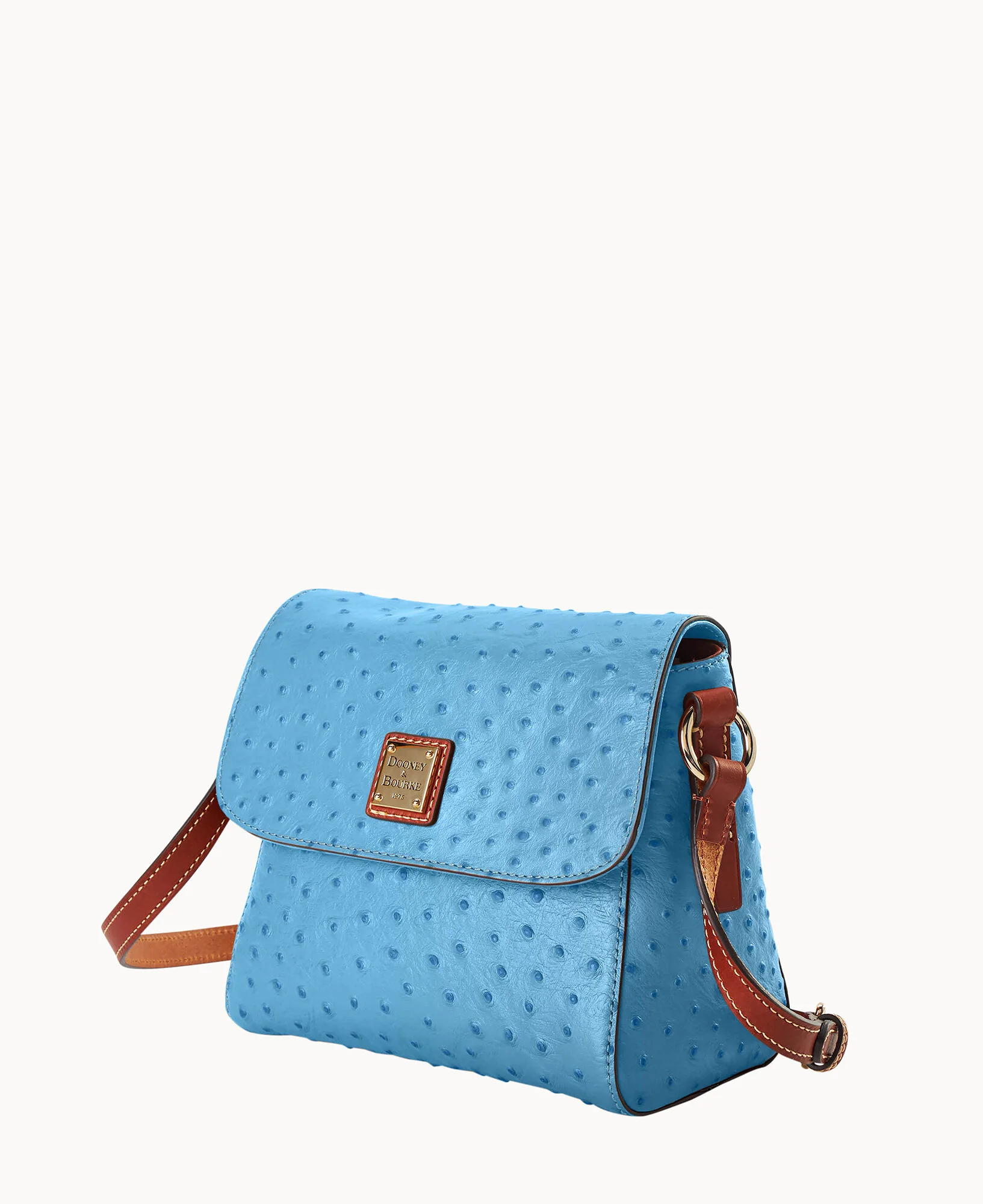 Ostrich Small Eliza Crossbody - Image 14